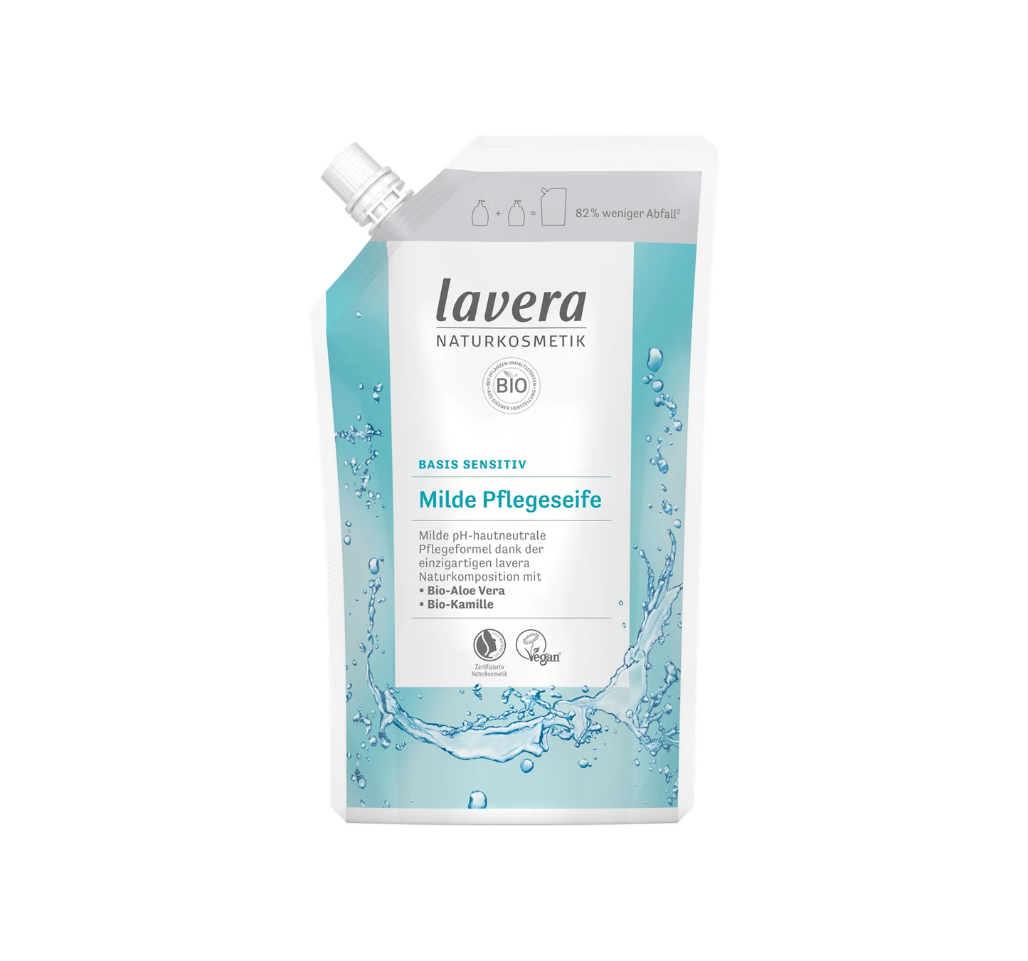 Liquid soap base sensitive with organic aloe vera &..., 500 ml