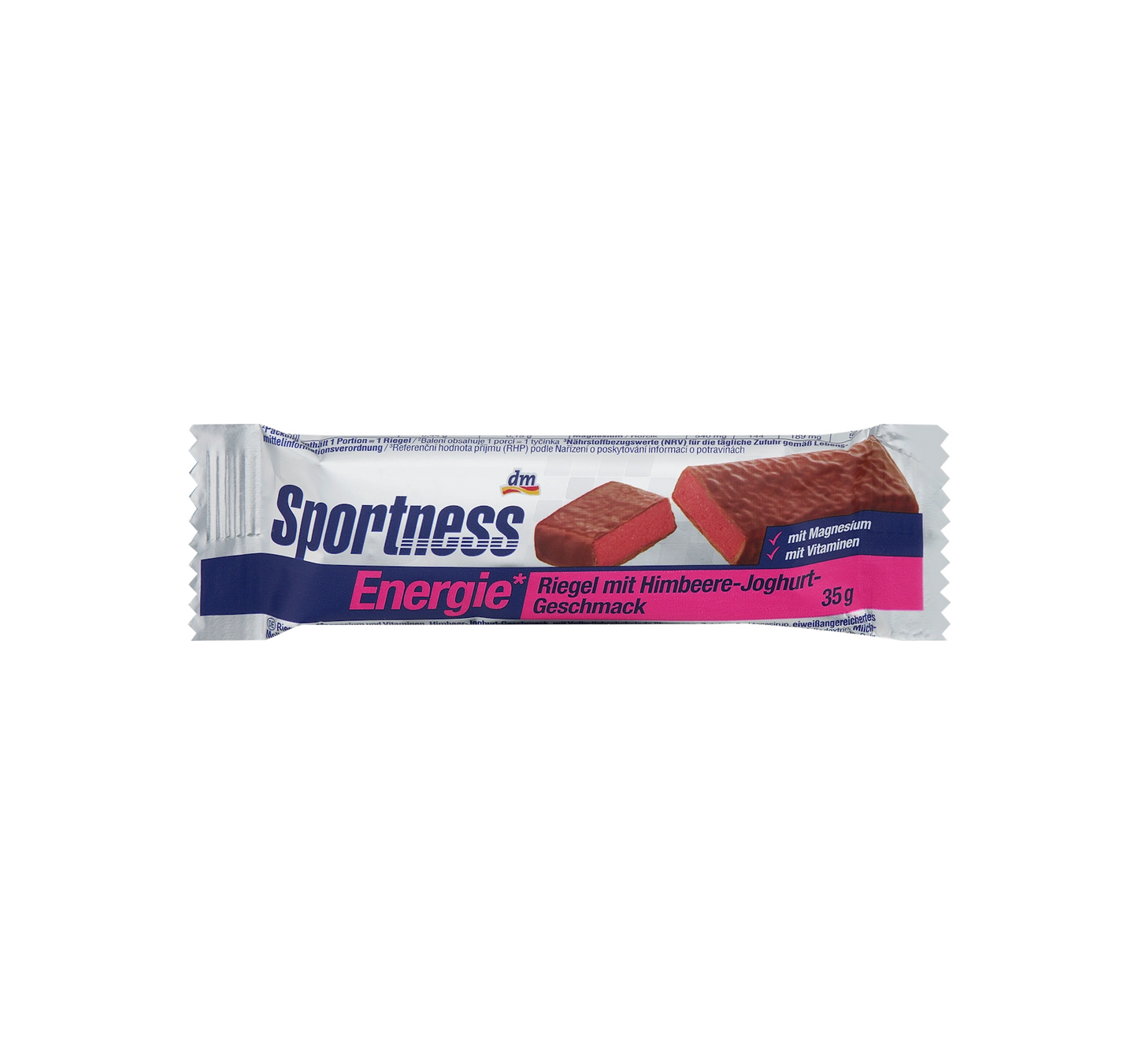 Barra Energética, Sabor Iogurte de Framboesa, 35 g