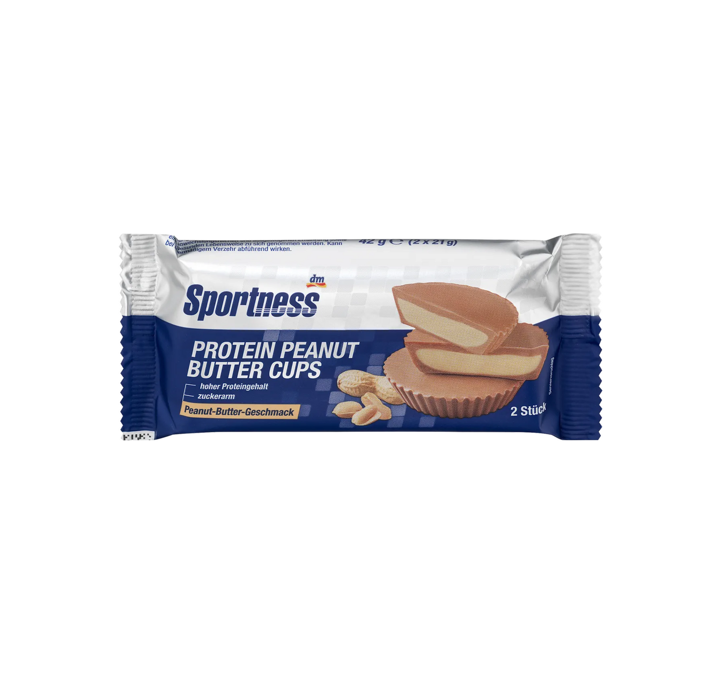 Copos de manteiga de amendoim proteica, 42 g
