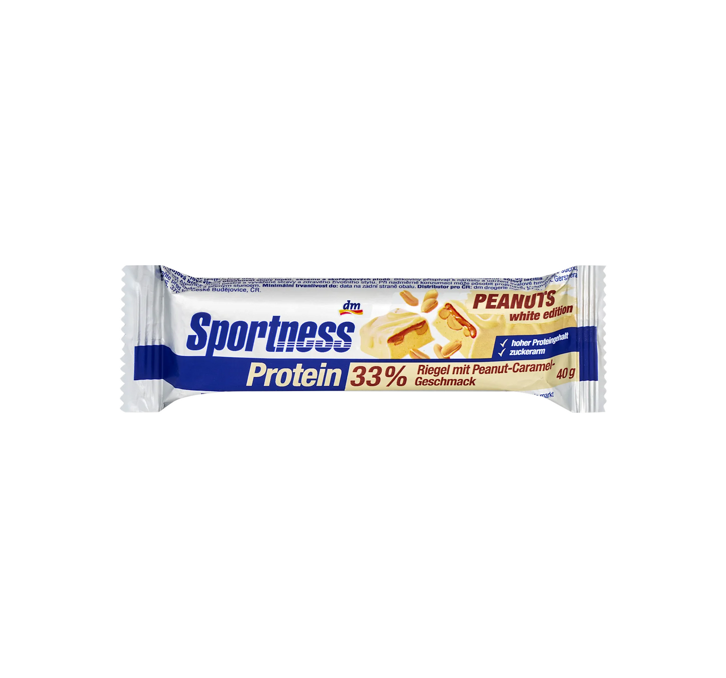 Protein Bar 33%, Peanut Caramel Flavor, White Edition, 40 g