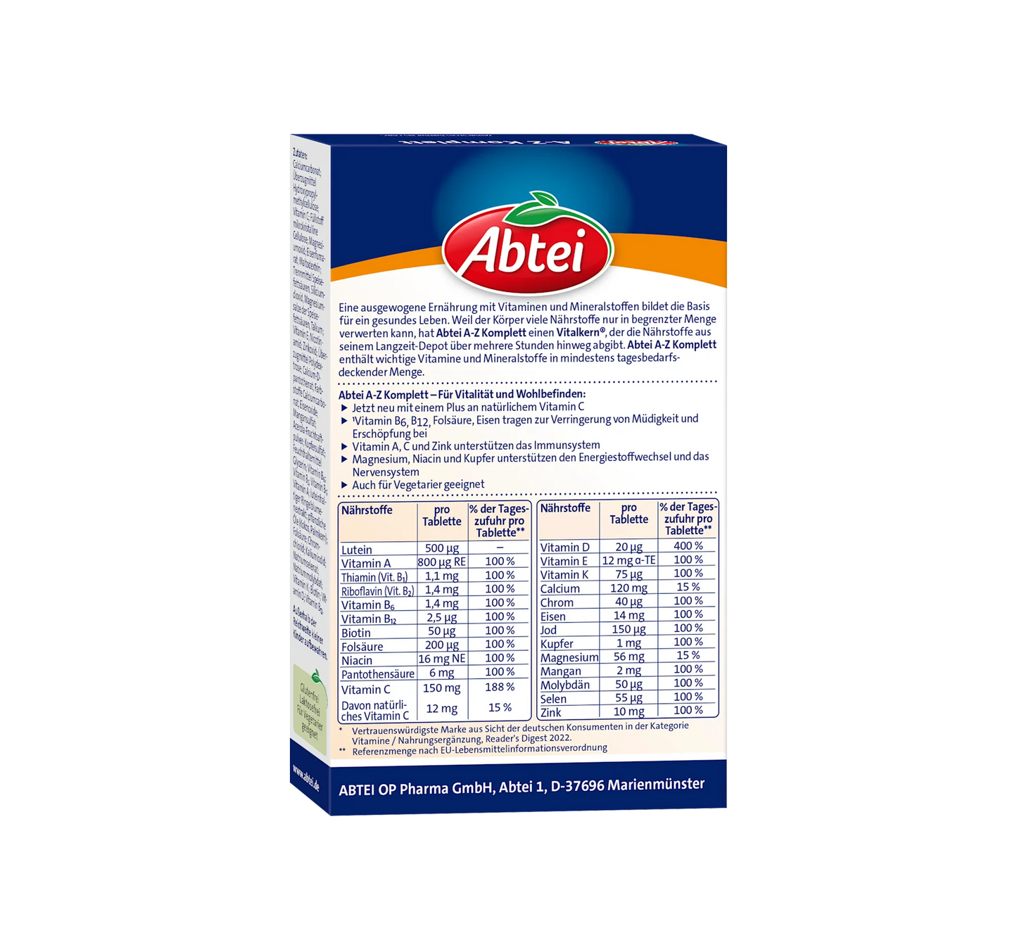 Comprimidos AZ Complete 40 unidades, 46 g
