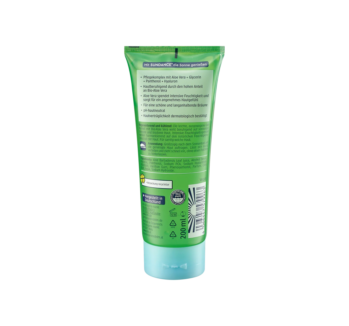 After Sun Gel Aloe Vera, 200 ml