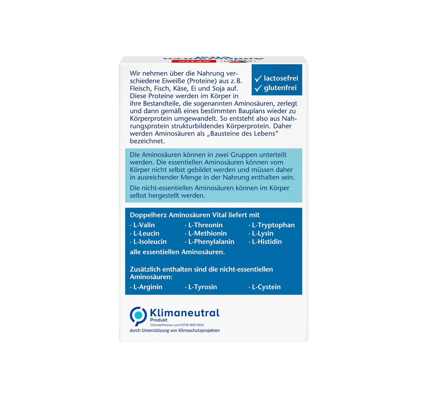 Capsules vitales d'acides aminés, 30 pièces, 27,2 g