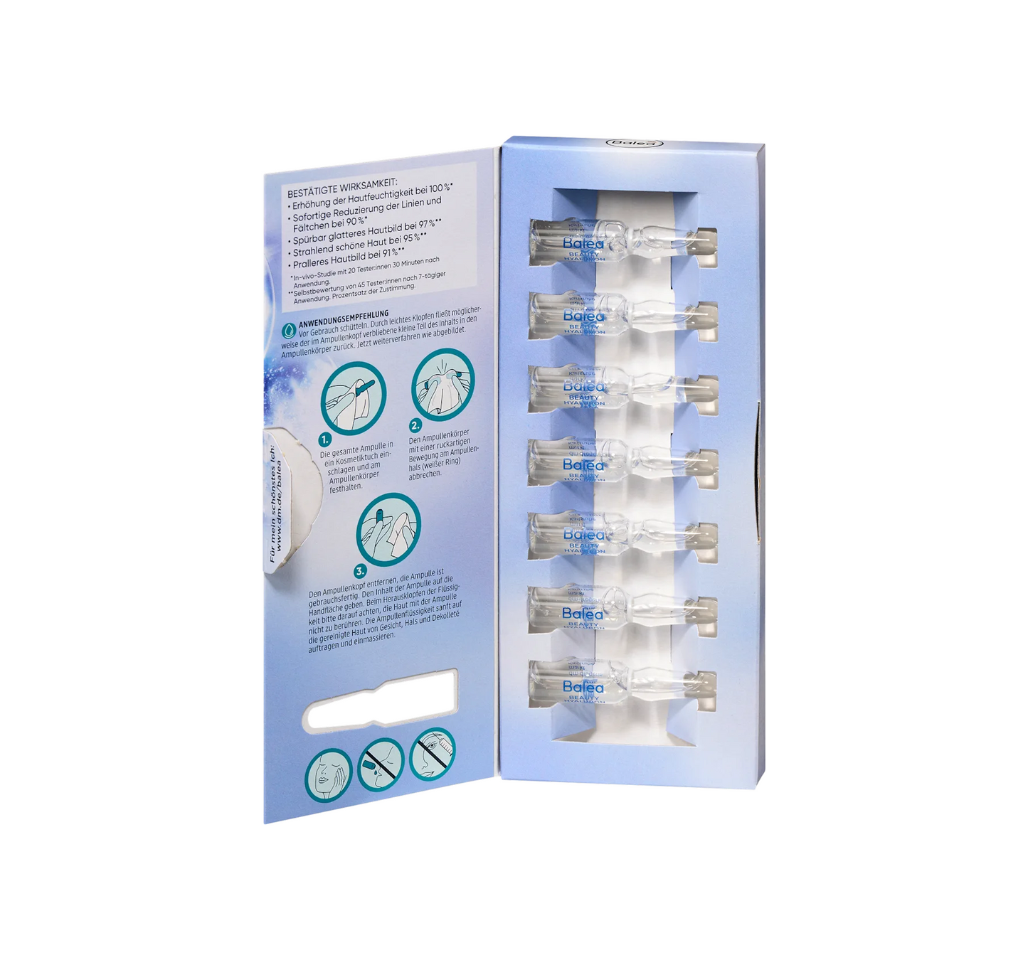 Ampoules Beauty Hyaluronic Lifting Treatment (7x1 ml), 7 ml