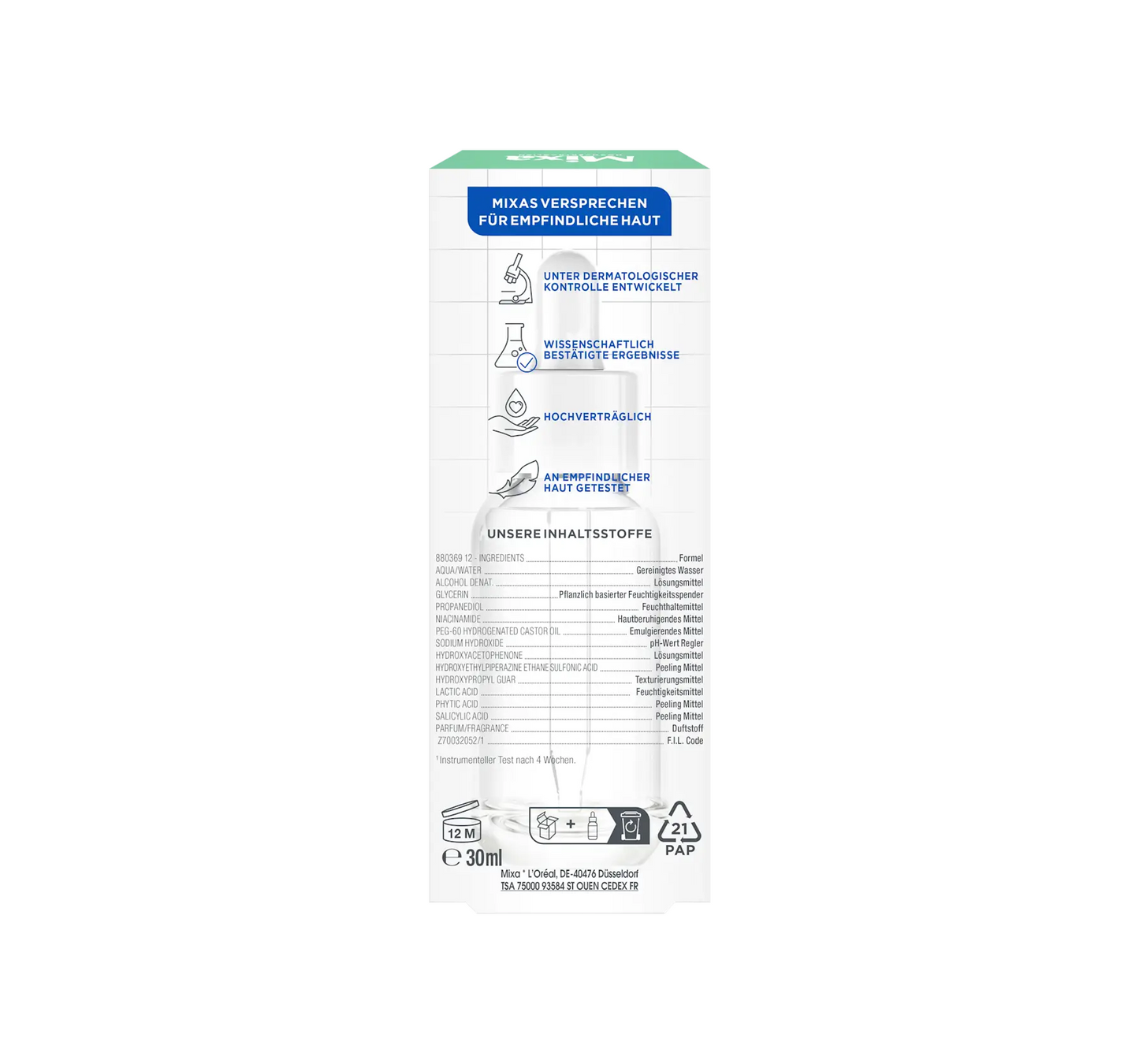 Anti-Föroreningsserum, Niacinamid, 30 ml