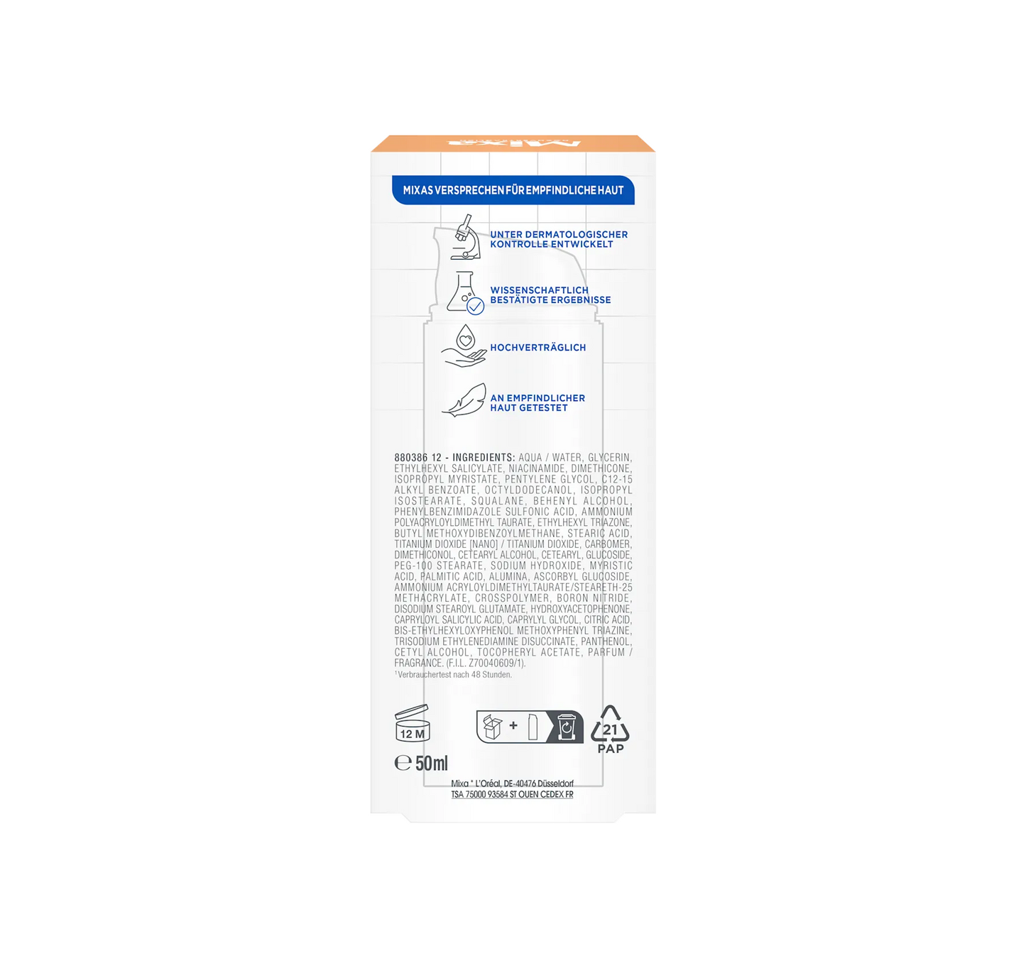 Anti-dryness serum, hyaluronic acid, 30 ml