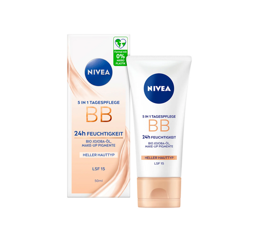 BB 霜精华 5 合 1 浅肤色,SPF 15,50 毫升