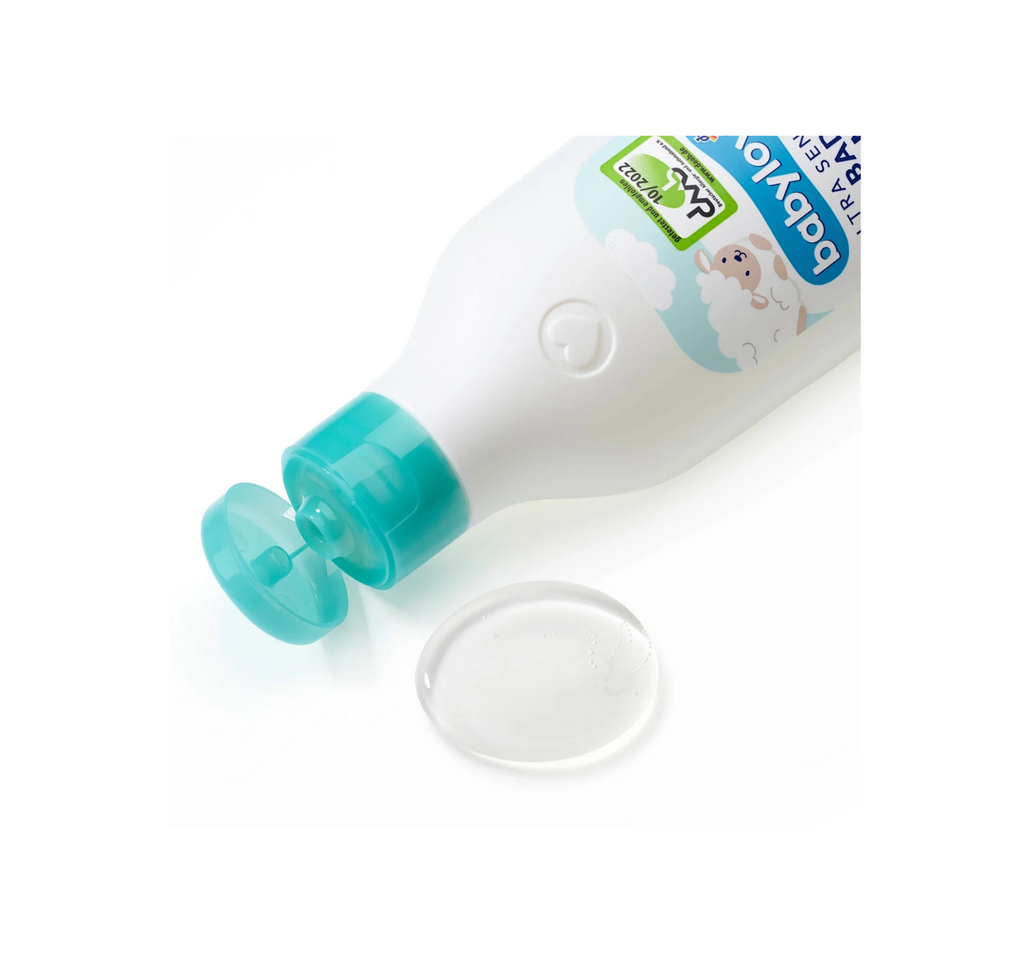 Aditivo para el baño de bebés 2 en 1 Baño y champú Ultra Sensible, 250 ml