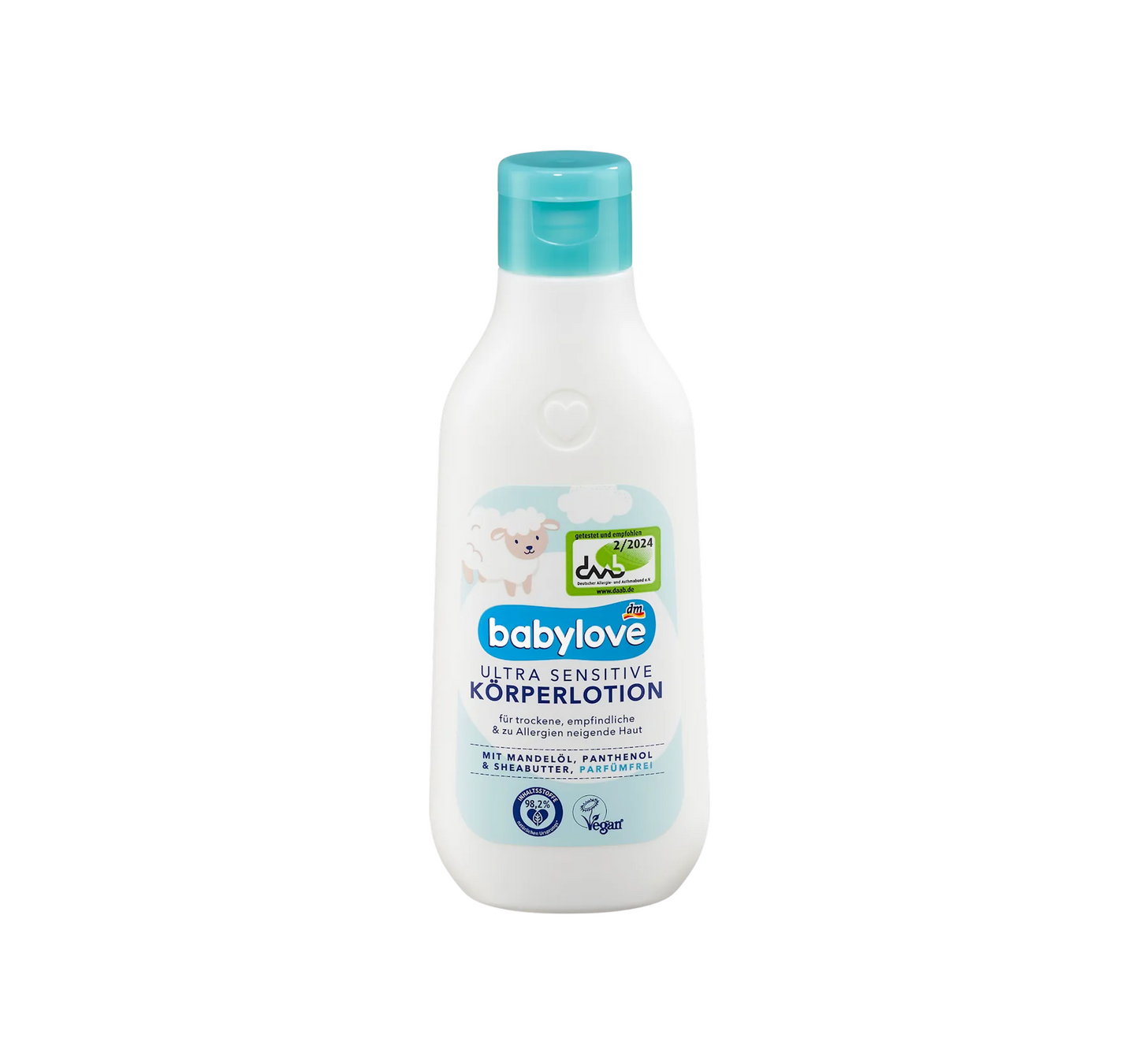 Loción corporal para bebé Ultra Sensitive, 250 ml