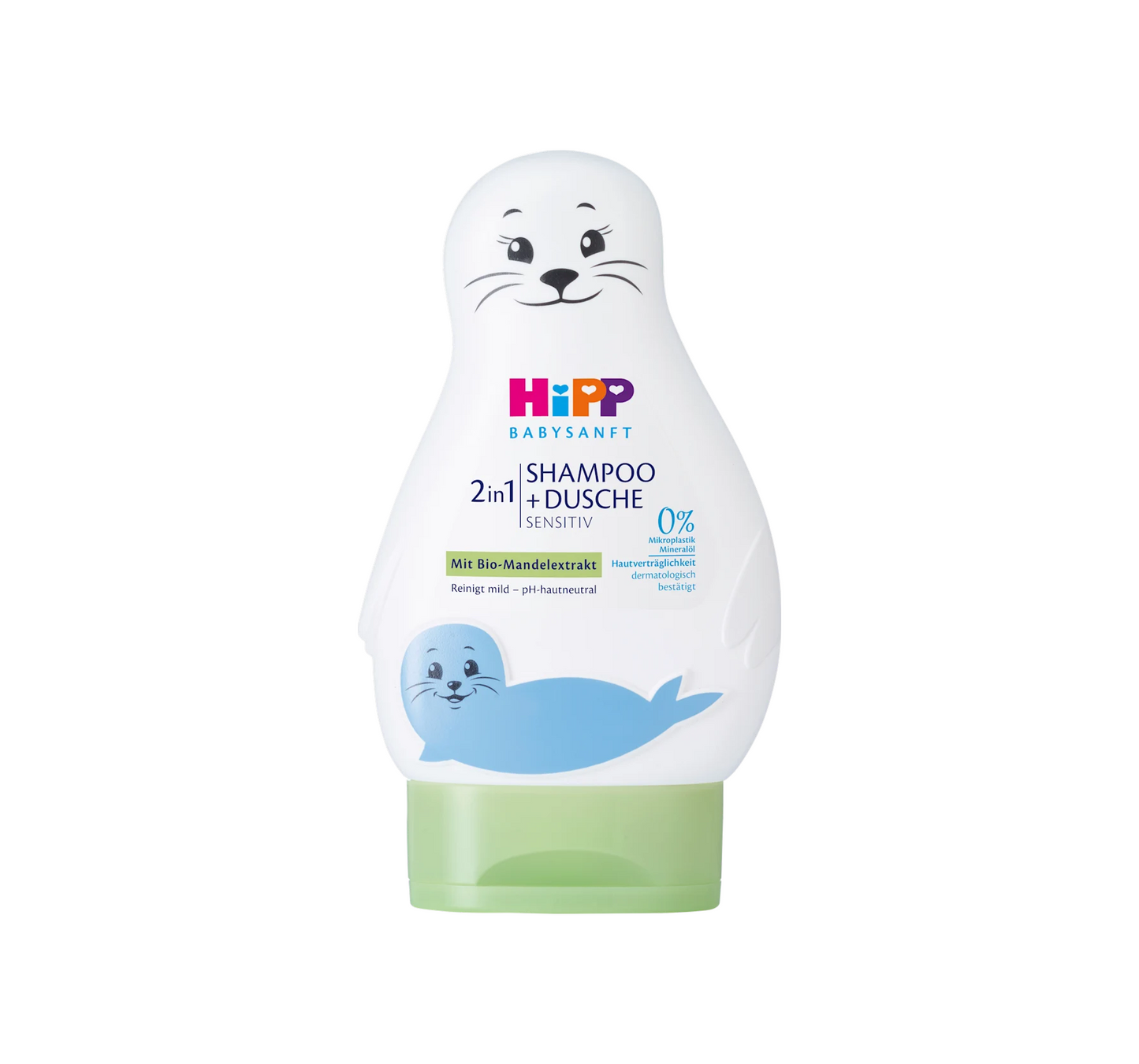 Shampoo e ducha para bebês 2 em 1 sensível, 200 ml