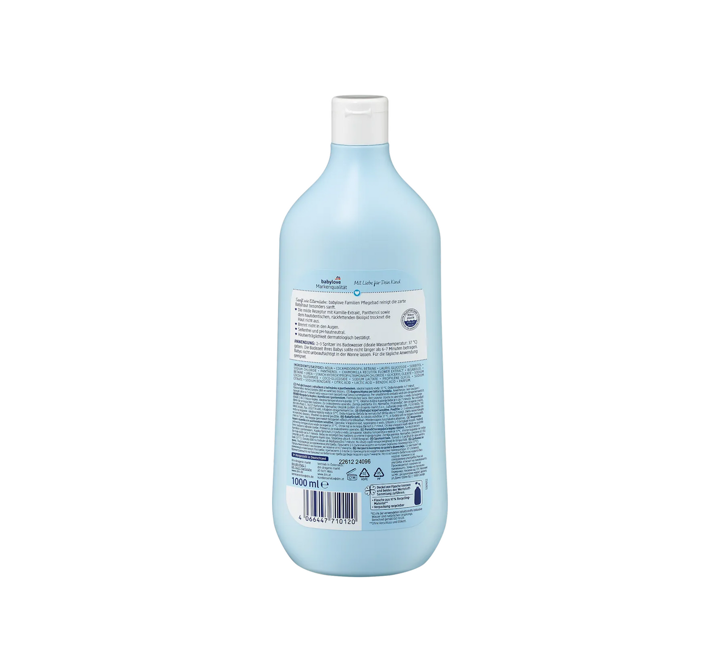 Bath additive care bath family sensitive, 1 l