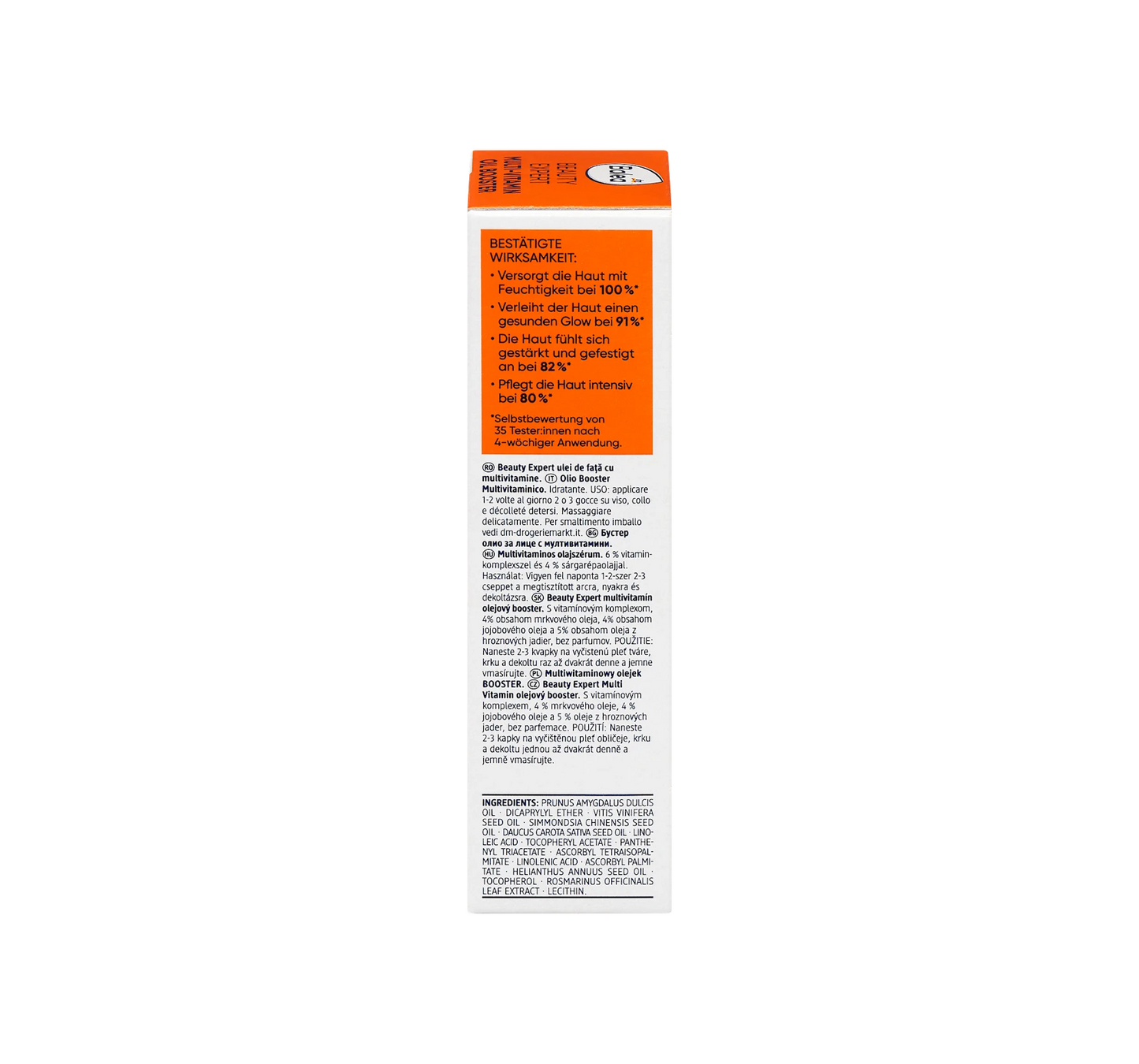 „Beauty Expert“ multivitaminų aliejaus stiprinamasis veido aliejus, 30 ml