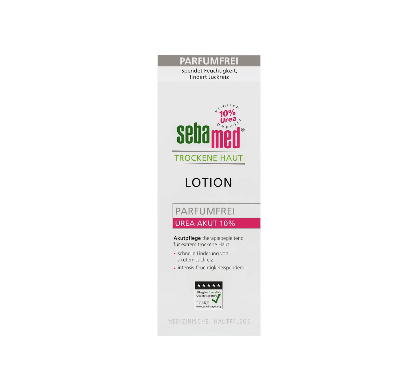 Lait corporel à l'urée aiguë sans parfum, 200 ml