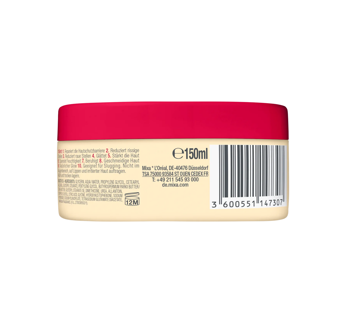 Baume corporel 10 en 1 Cica Repair+ Urée, 150 ml