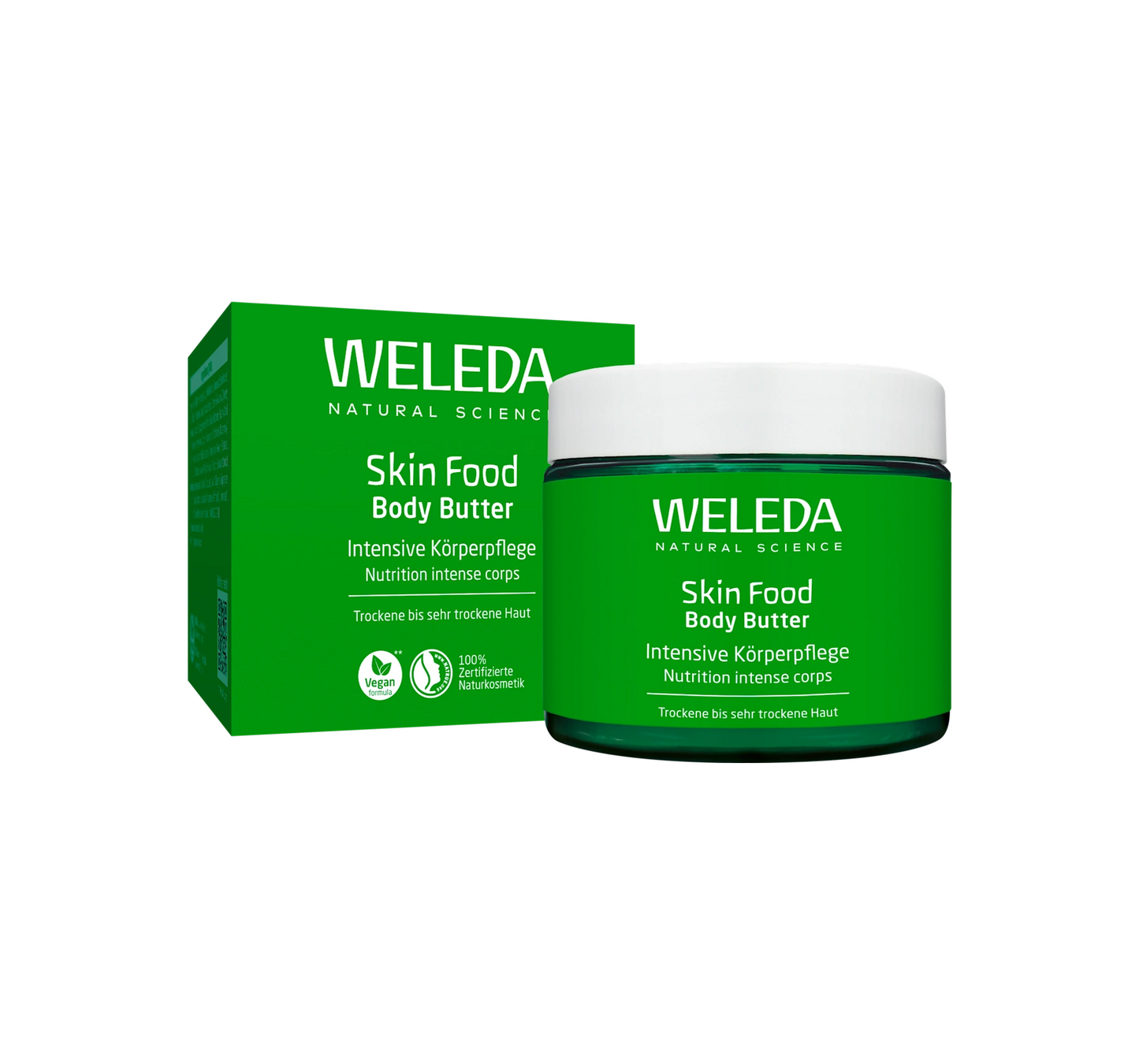 Manteiga corporal Skin Food em frasco de vidro, 150 ml