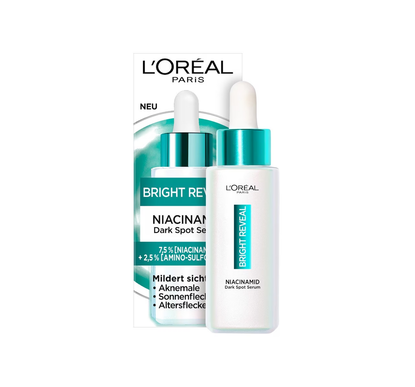 Bright Reveal Dark Spot Niacinamid Serum, 30ml