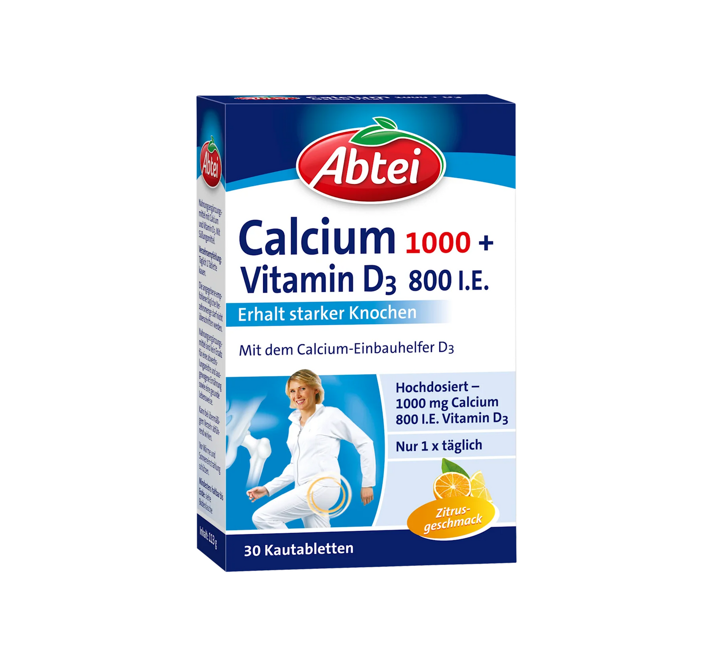Calcium 1000 + D3 Osteo Vital chewable tablets 30 pieces, 113 g