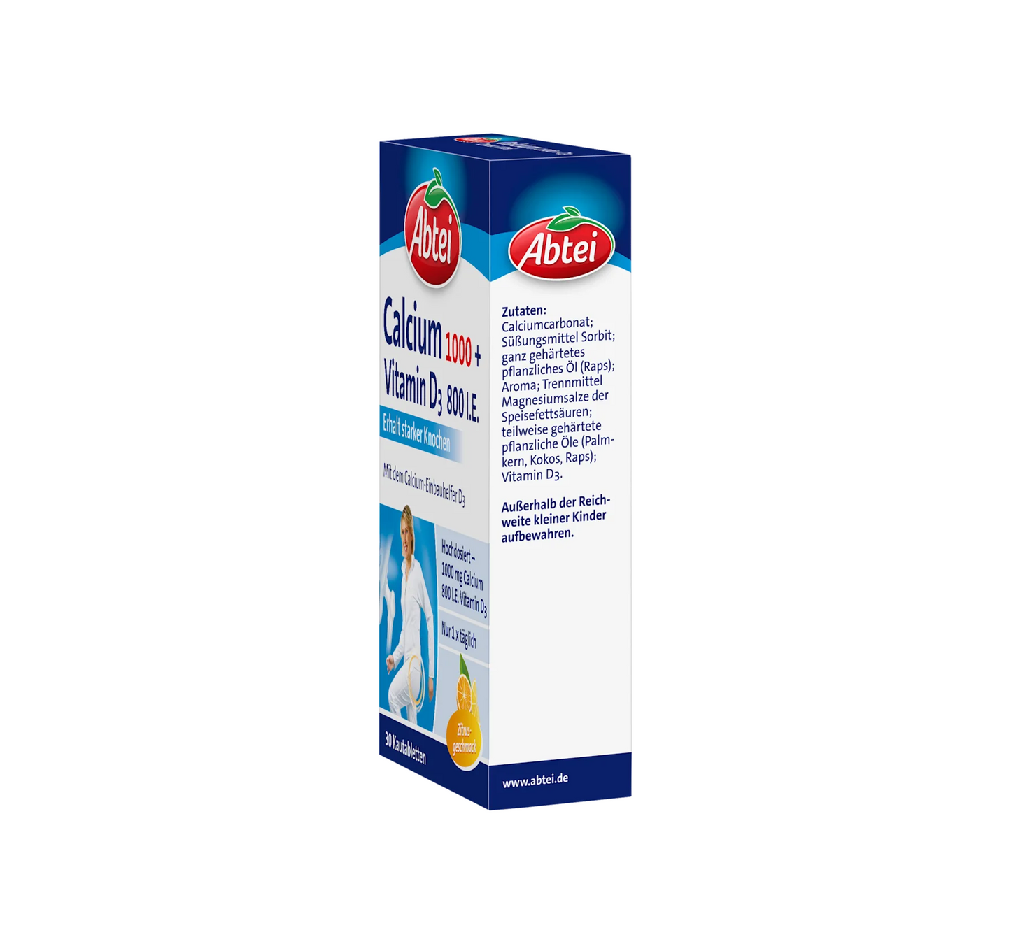Calcium 1000 + D3 Osteo Vital chewable tablets 30 pieces, 113 g