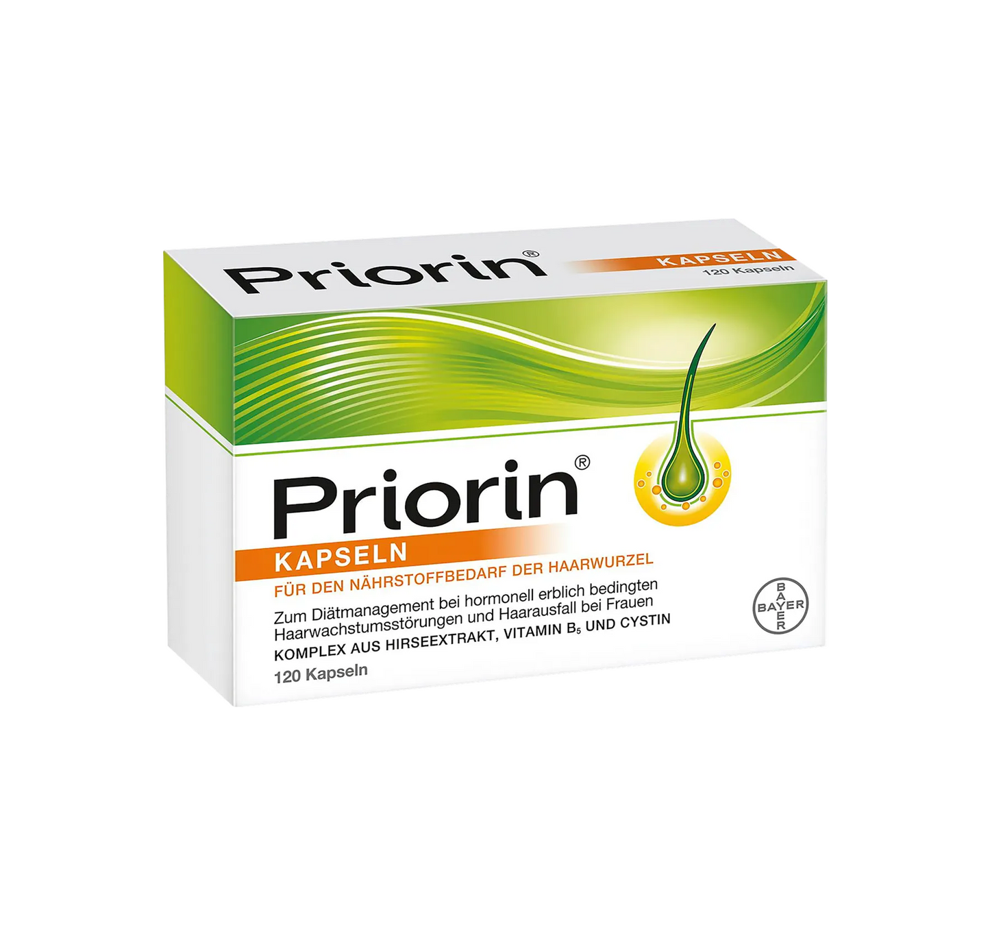 Capsules for the nutritional needs of the hair root, 120 pcs