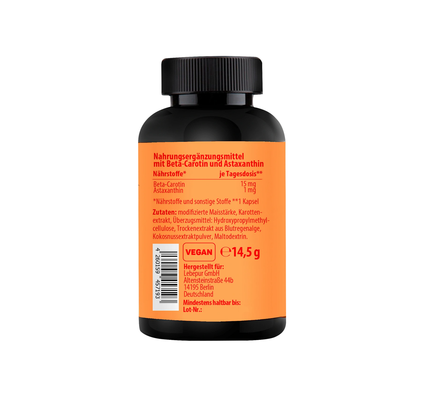 Karotenkapslar 30 stycken, 15,36 g