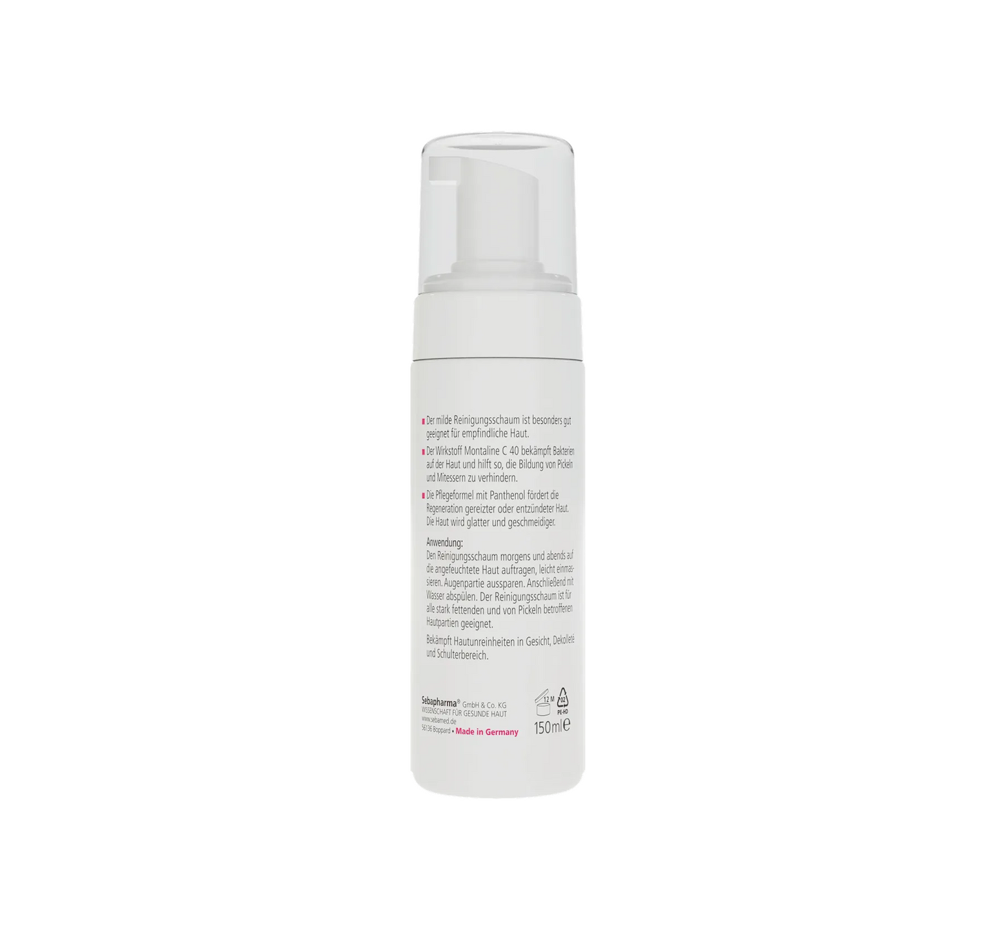 Cleansing foam for impure skin, 150 ml