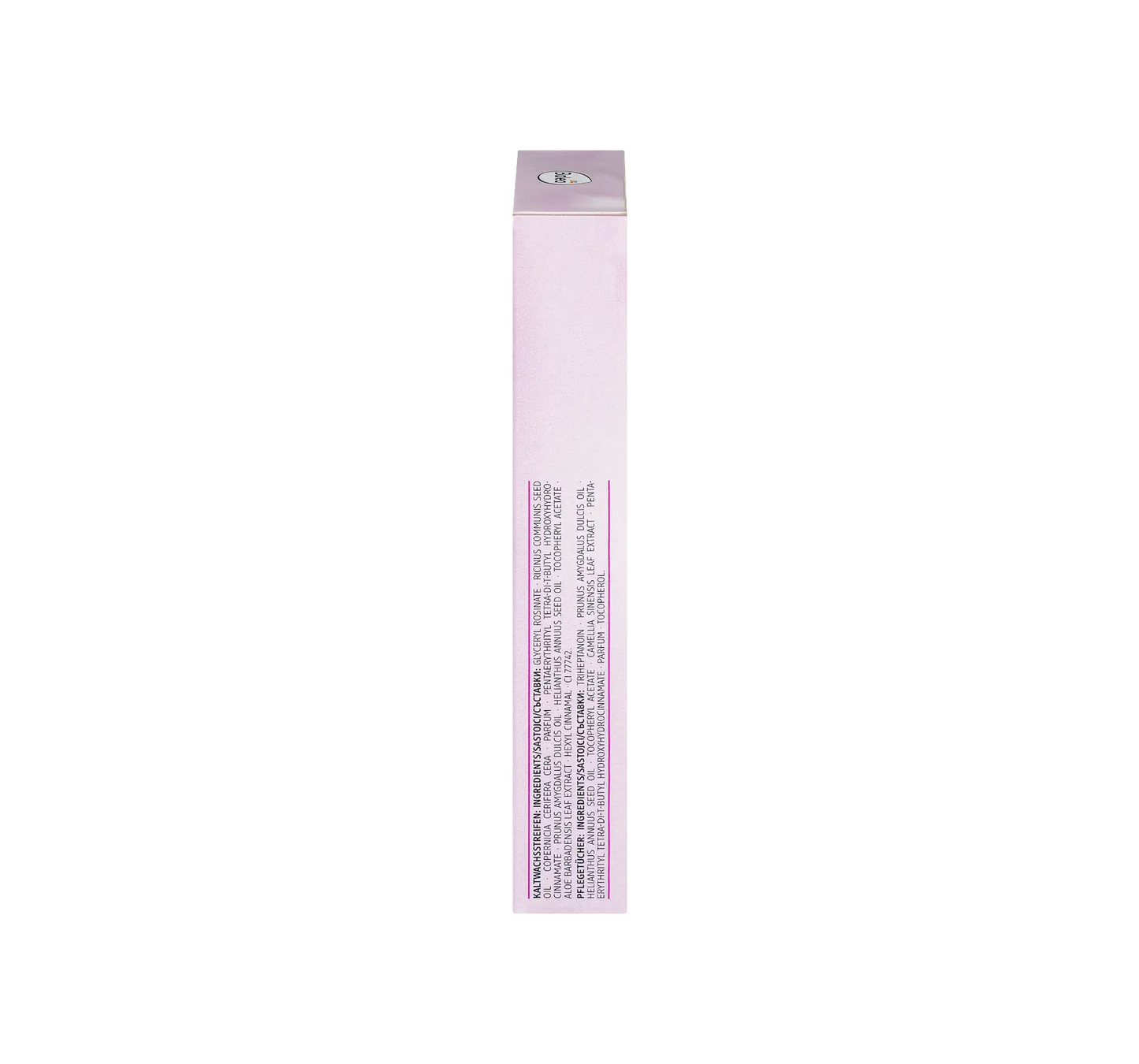 Cold wax strips for the face, 20 pieces