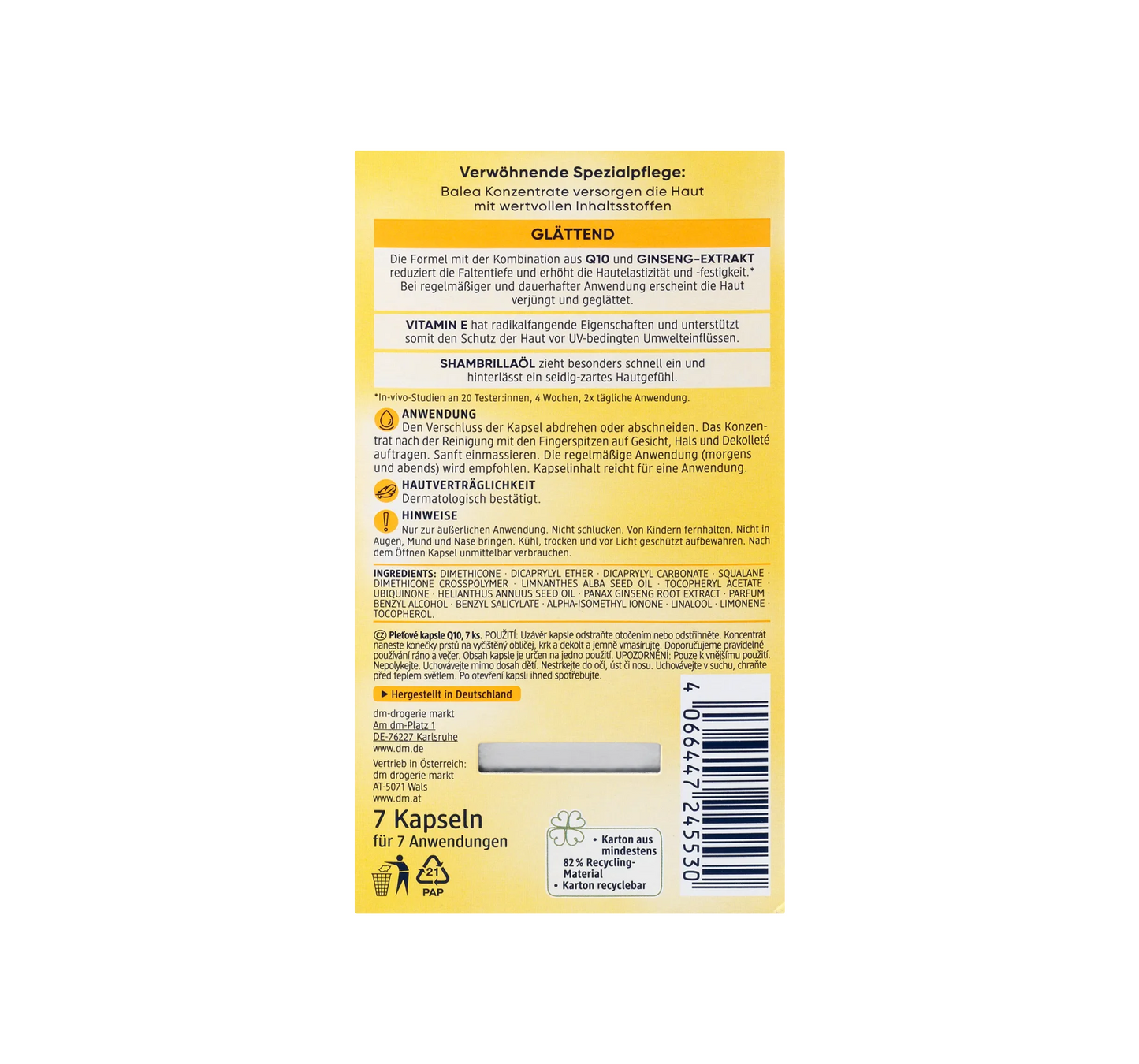 Concentrate Q10 Anti-Wrinkle, 7 pcs