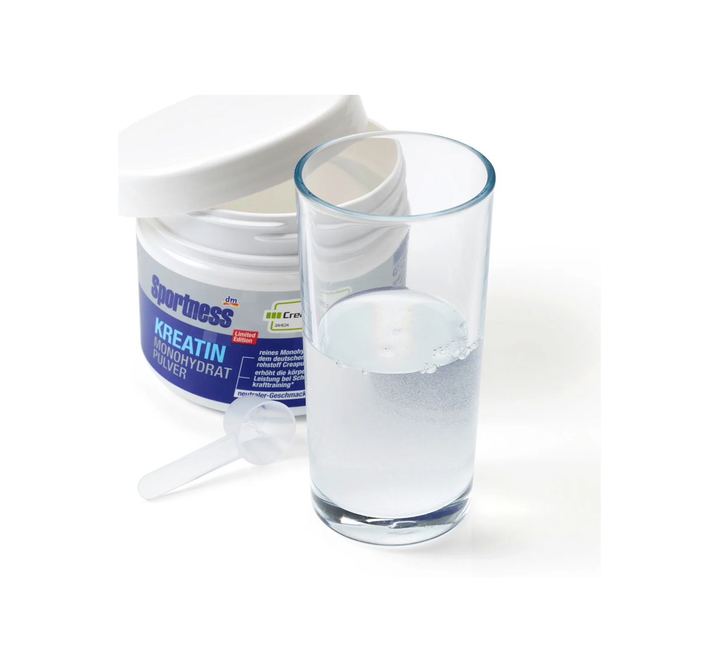 Creatine monohydrate powder, 250 g