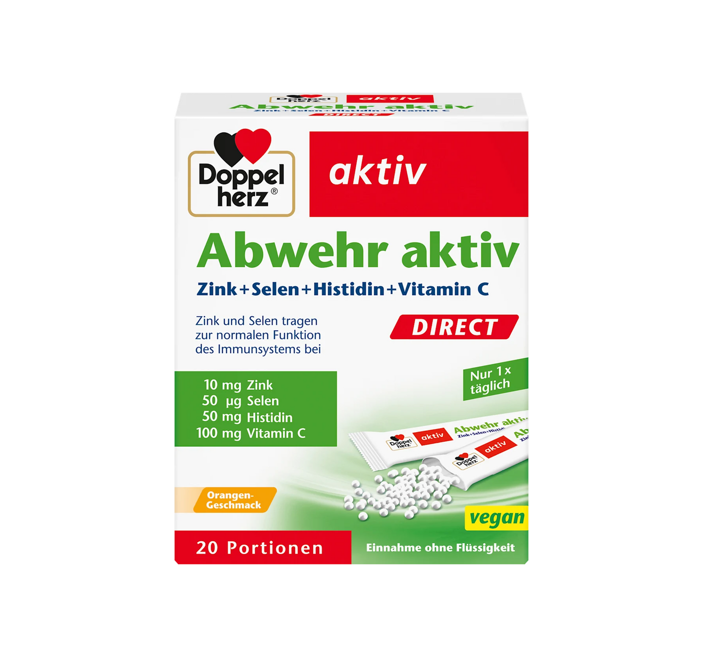 Defense active Direct sachets 20 pcs, 26 g