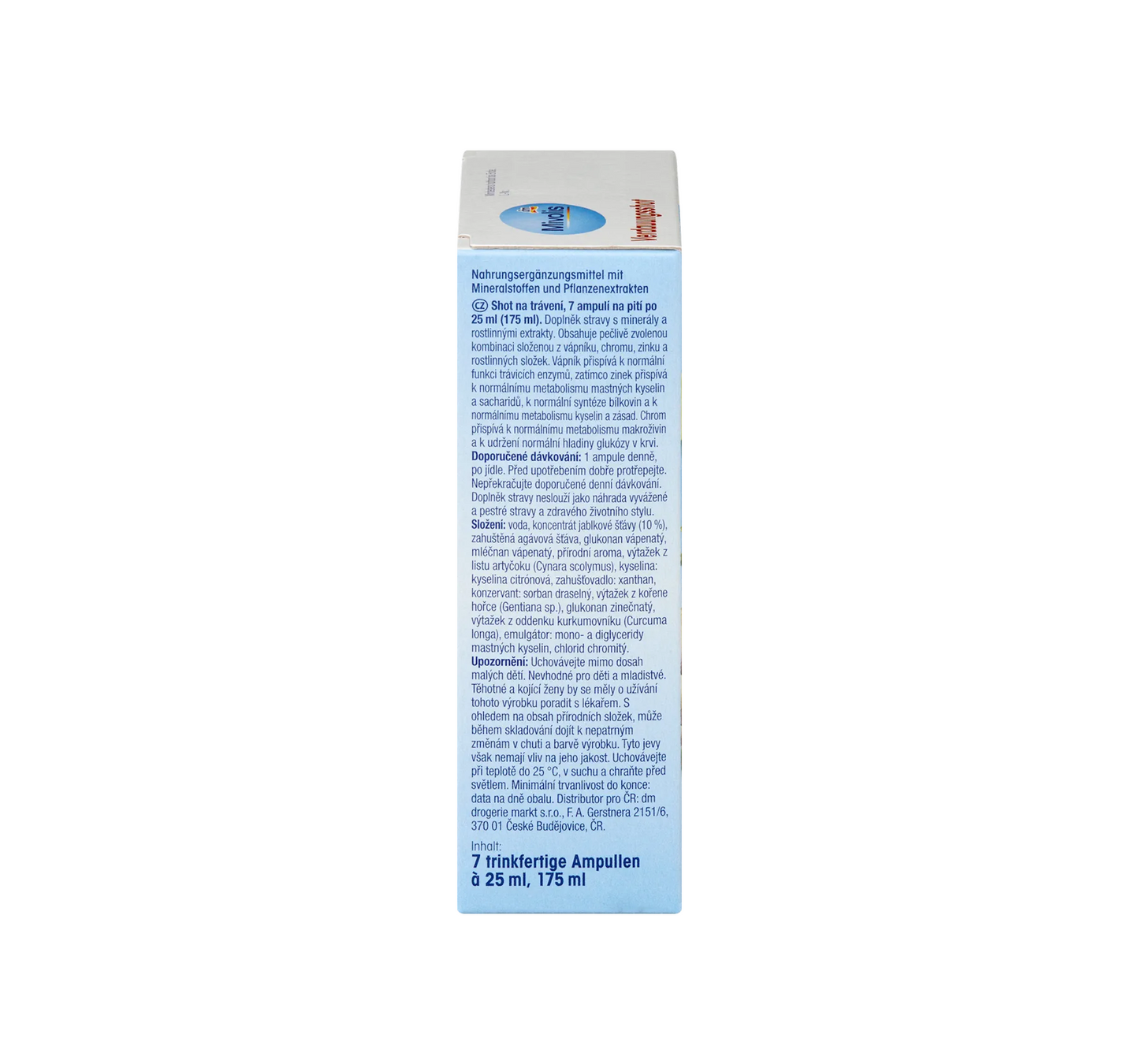 Digestive shot 7 pieces of 25 ml, 175 ml