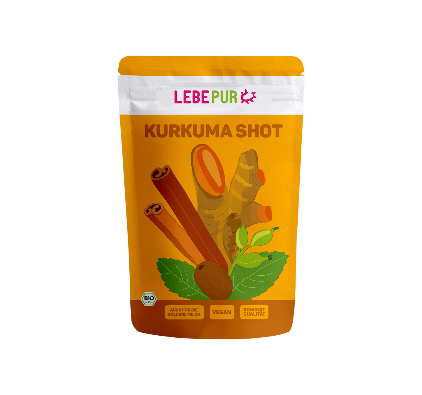 Pó para bebida, shot de cúrcuma, 125 g