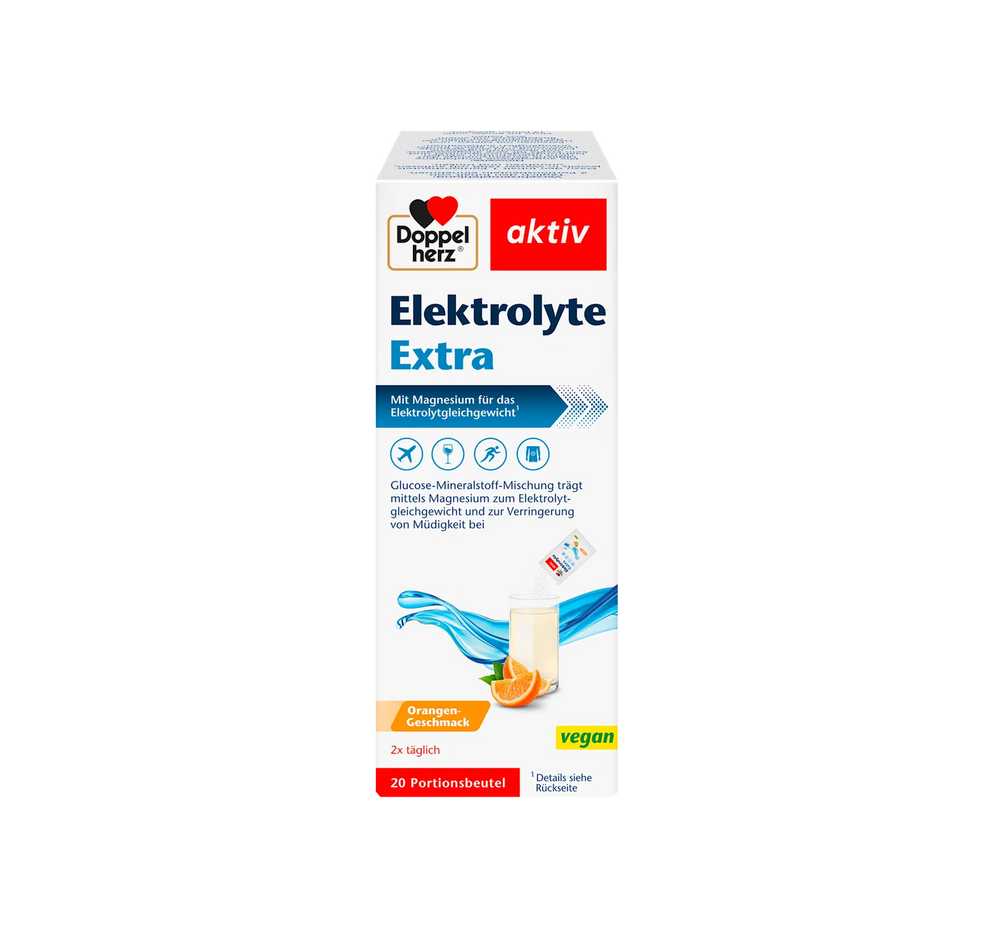 Electrolytes Extra Portion Sachets 20 pcs, 110 g