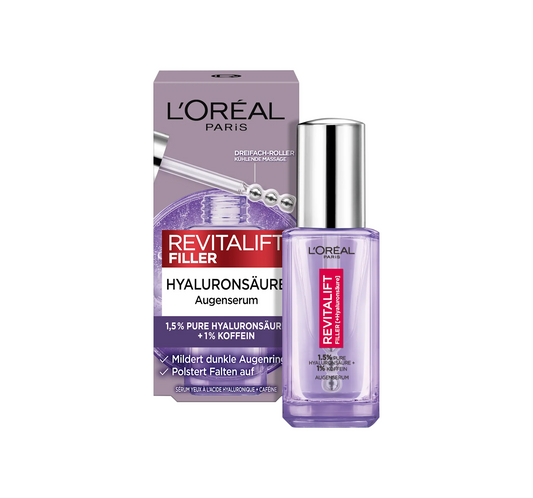 Revitalift 眼部精华透明质酸 + 咖啡因,20 毫升