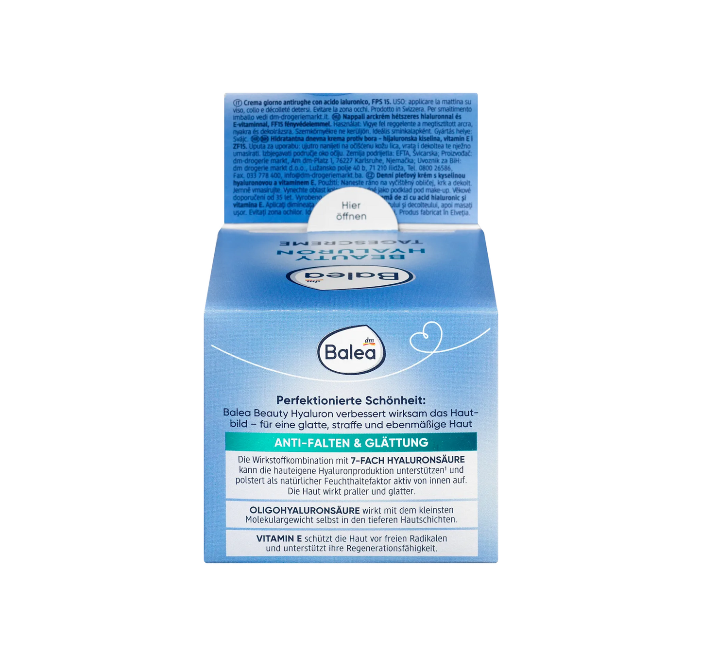 Facial Cream Anti Wrinkle Beauty Hyaluron SPF 15, 50 ml