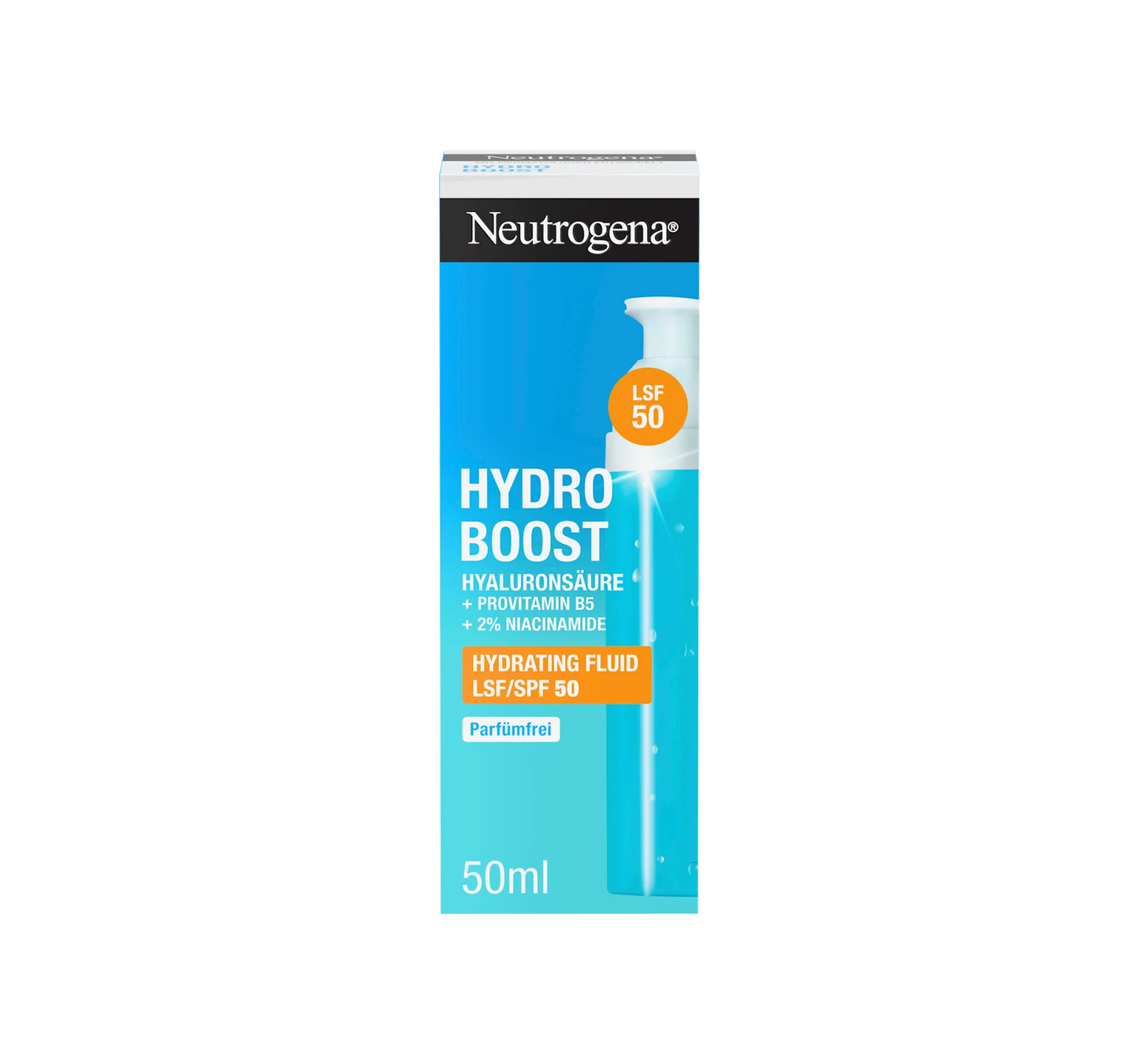 Fluide Hydro Boost Hydratant SPF 50, 50 ml