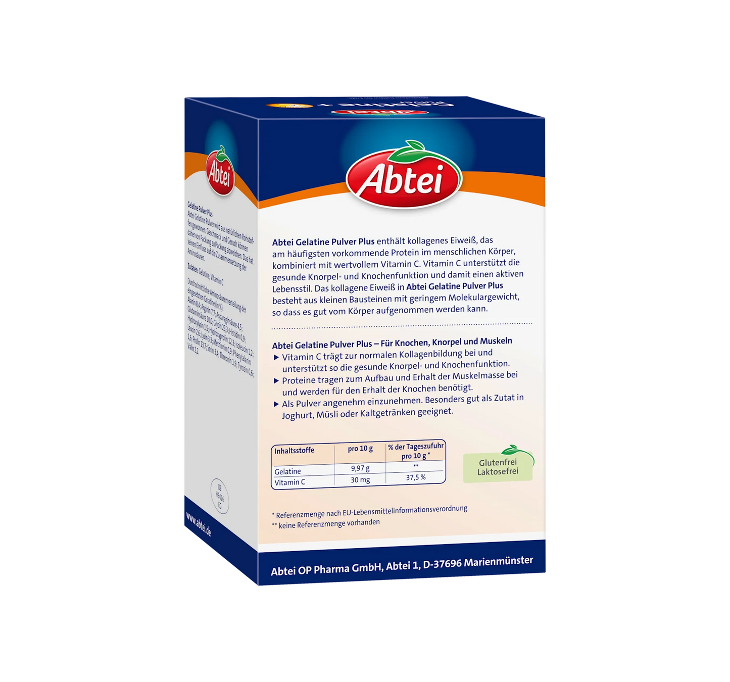Gelatin Powder + Vitamin C (40 servings), 400 g