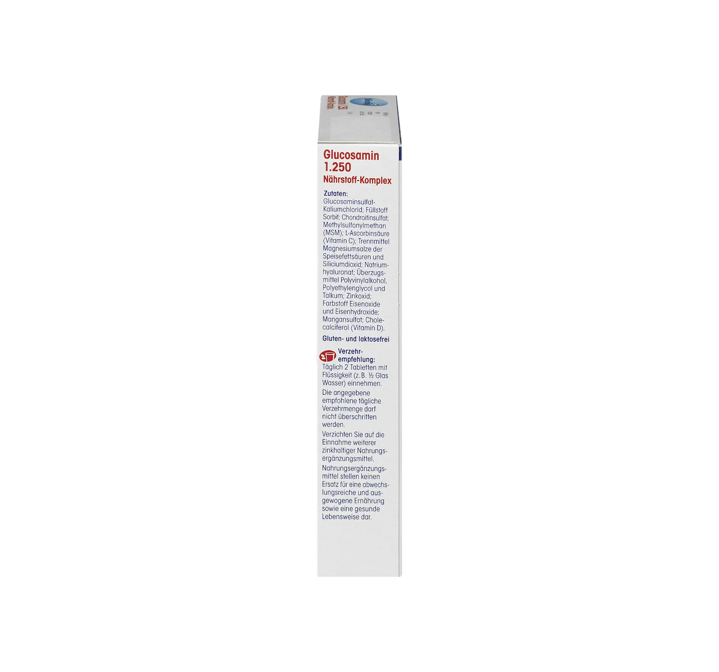 Complexe nutritif Glucosamine 1250, 40 comprimés, 66 g