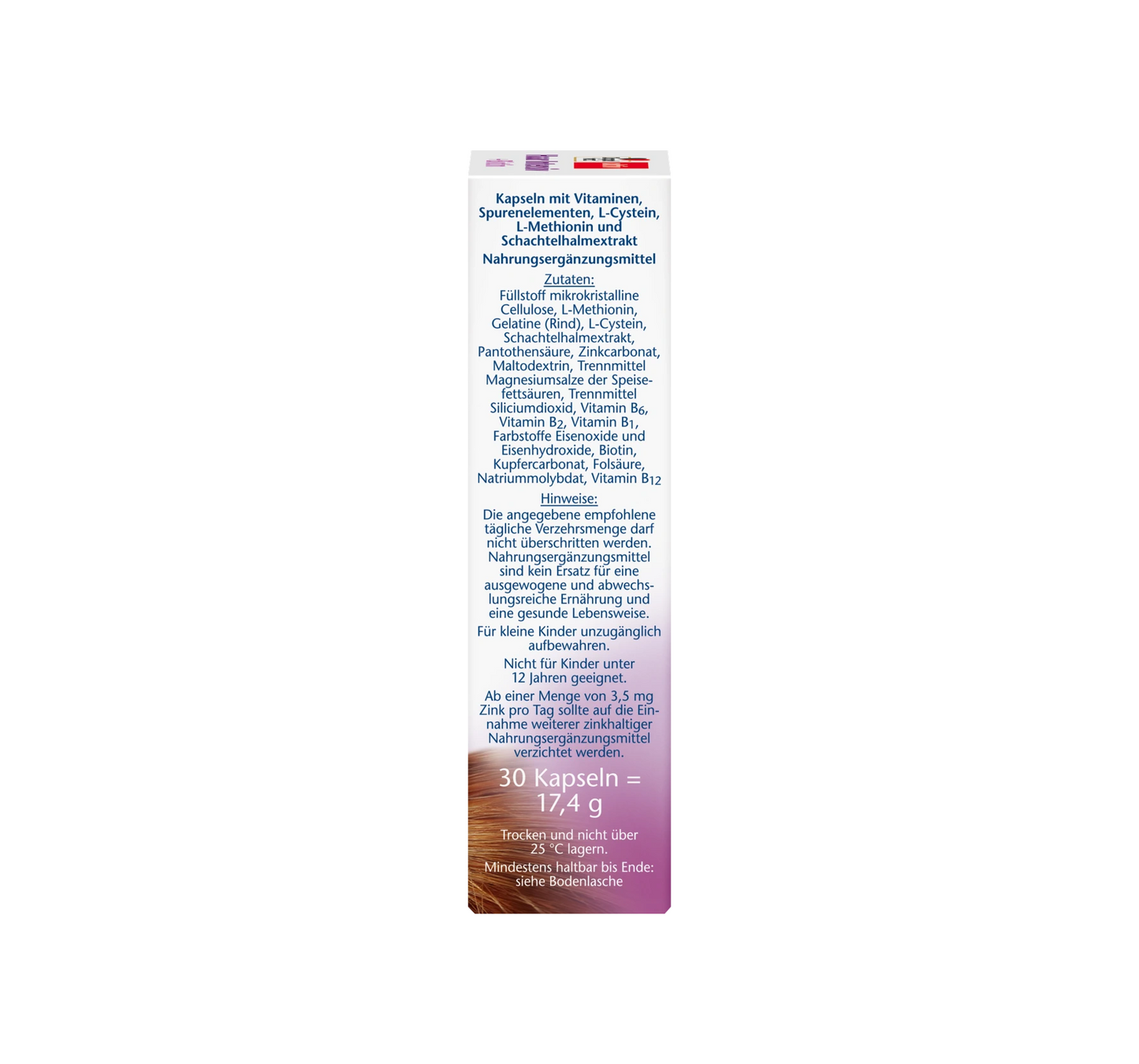 Capsules Hair Intensive + Biotine 30 pièces, 17,4 g