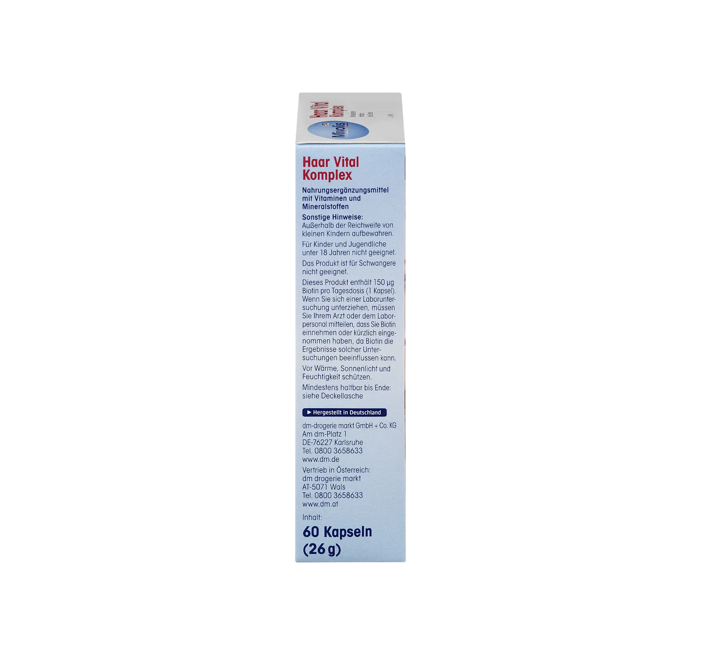 Hair Vital Complex, capsules 60 pcs., 26 g
