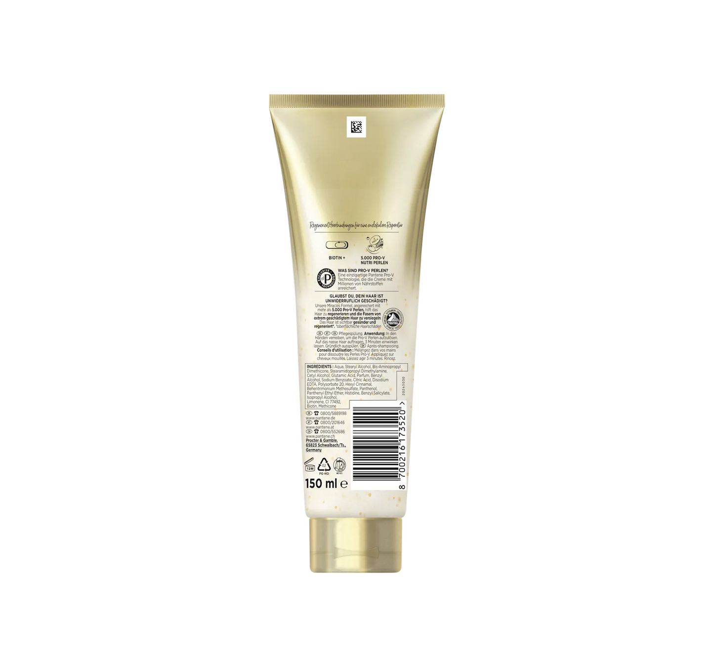 Milagres do tratamento capilar Bond Repair Intensive Care, 150 ml