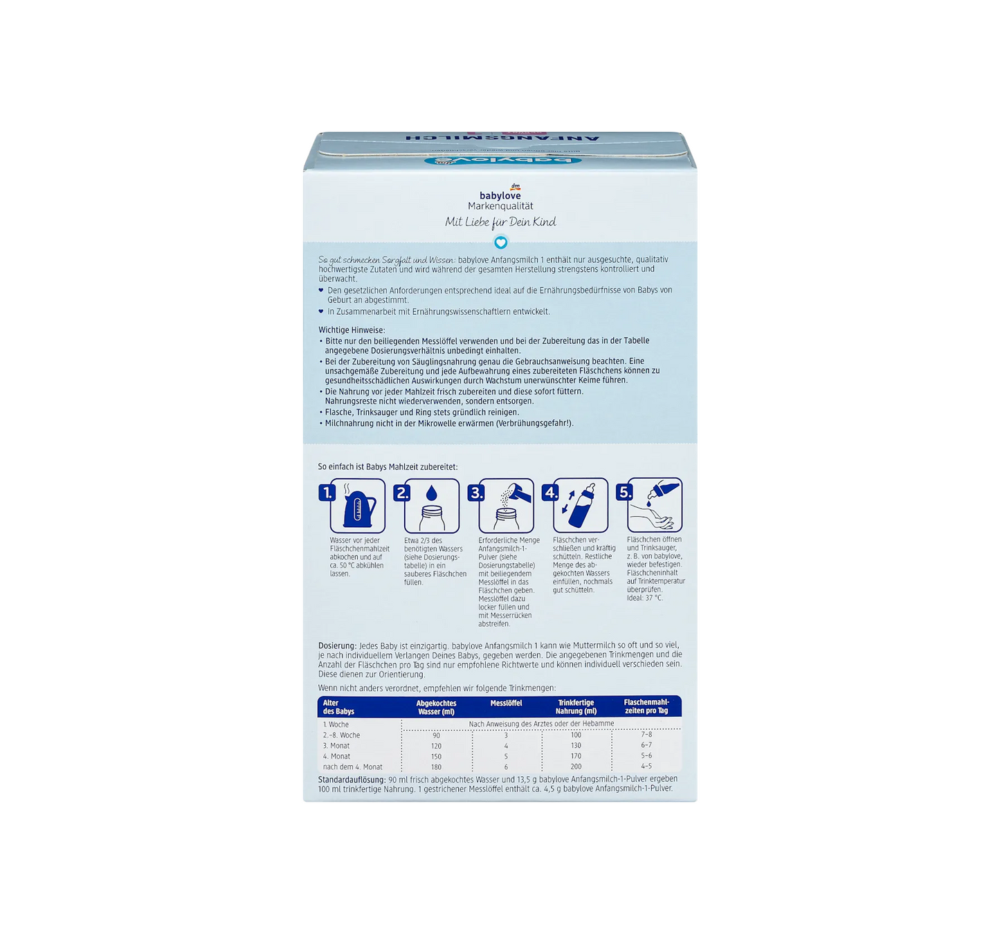 Infant Milk 1 from birth, 500 g