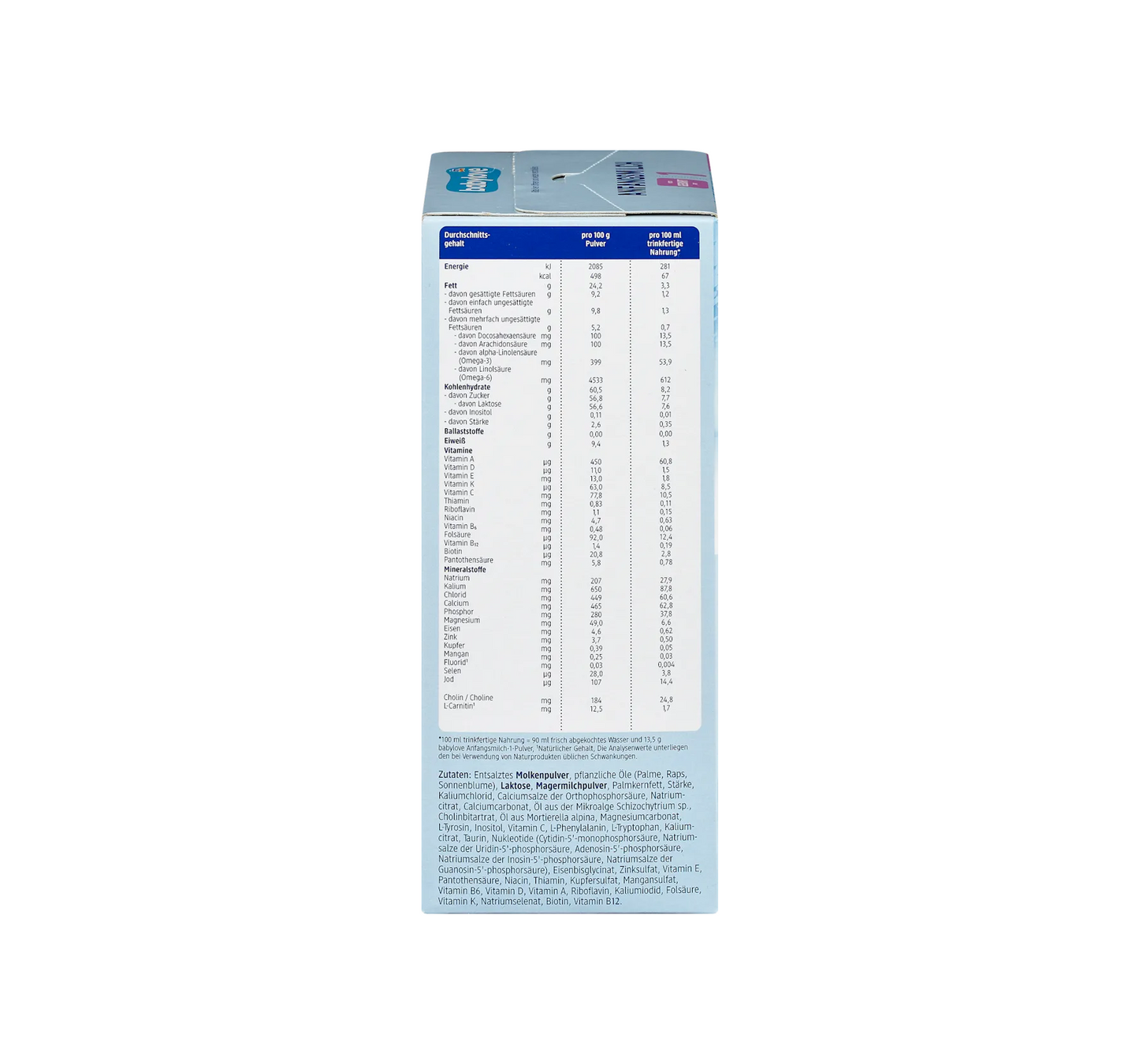 Infant Milk 1 from birth, 500 g
