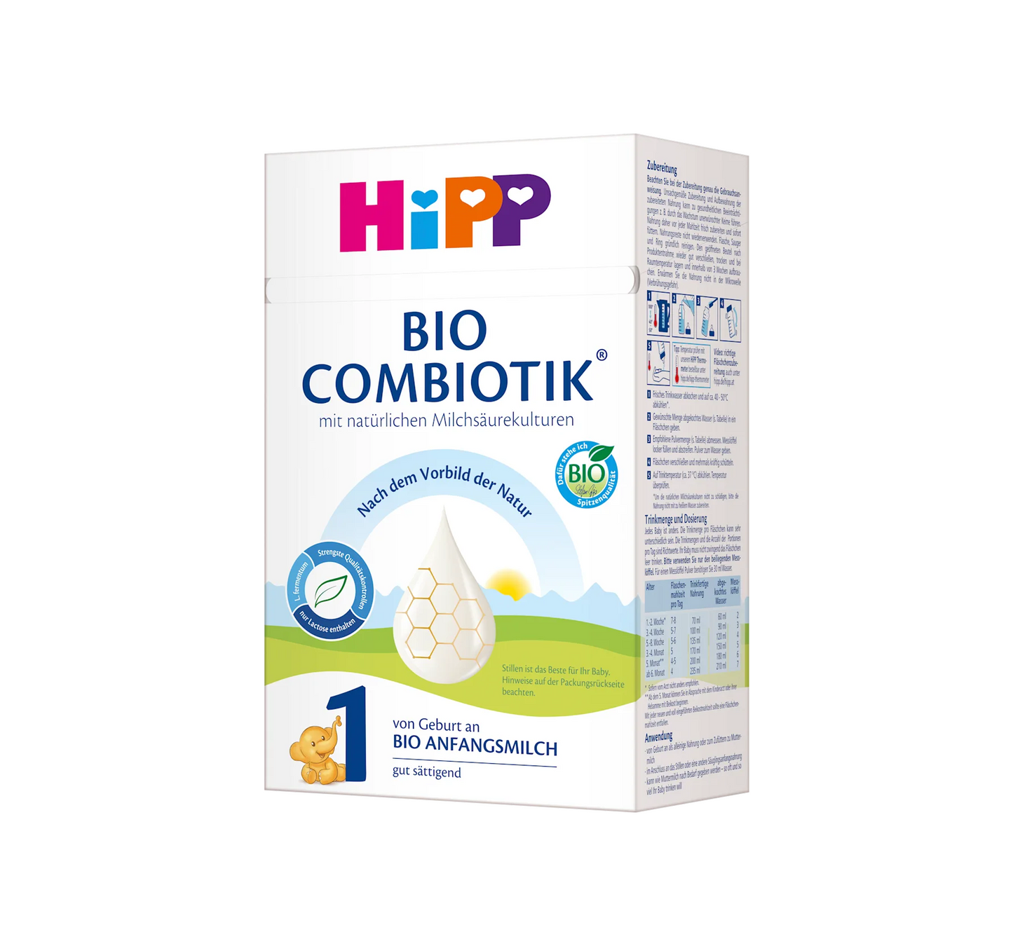 الحليب الأولي 1 Combiotik منذ الولادة، 600 غرام