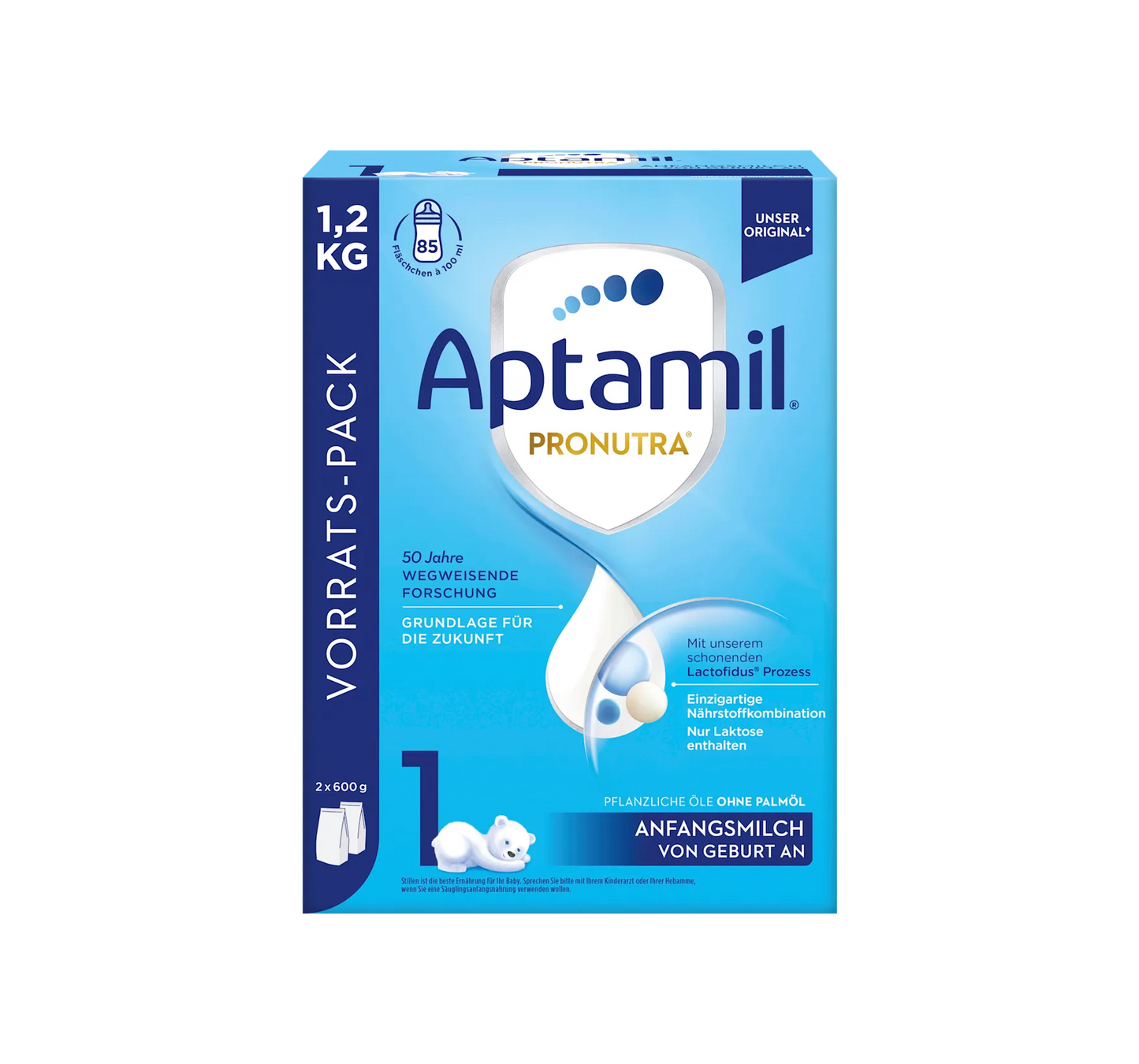 Lait initial 1 Pronutra dès la naissance, 1,2 kg