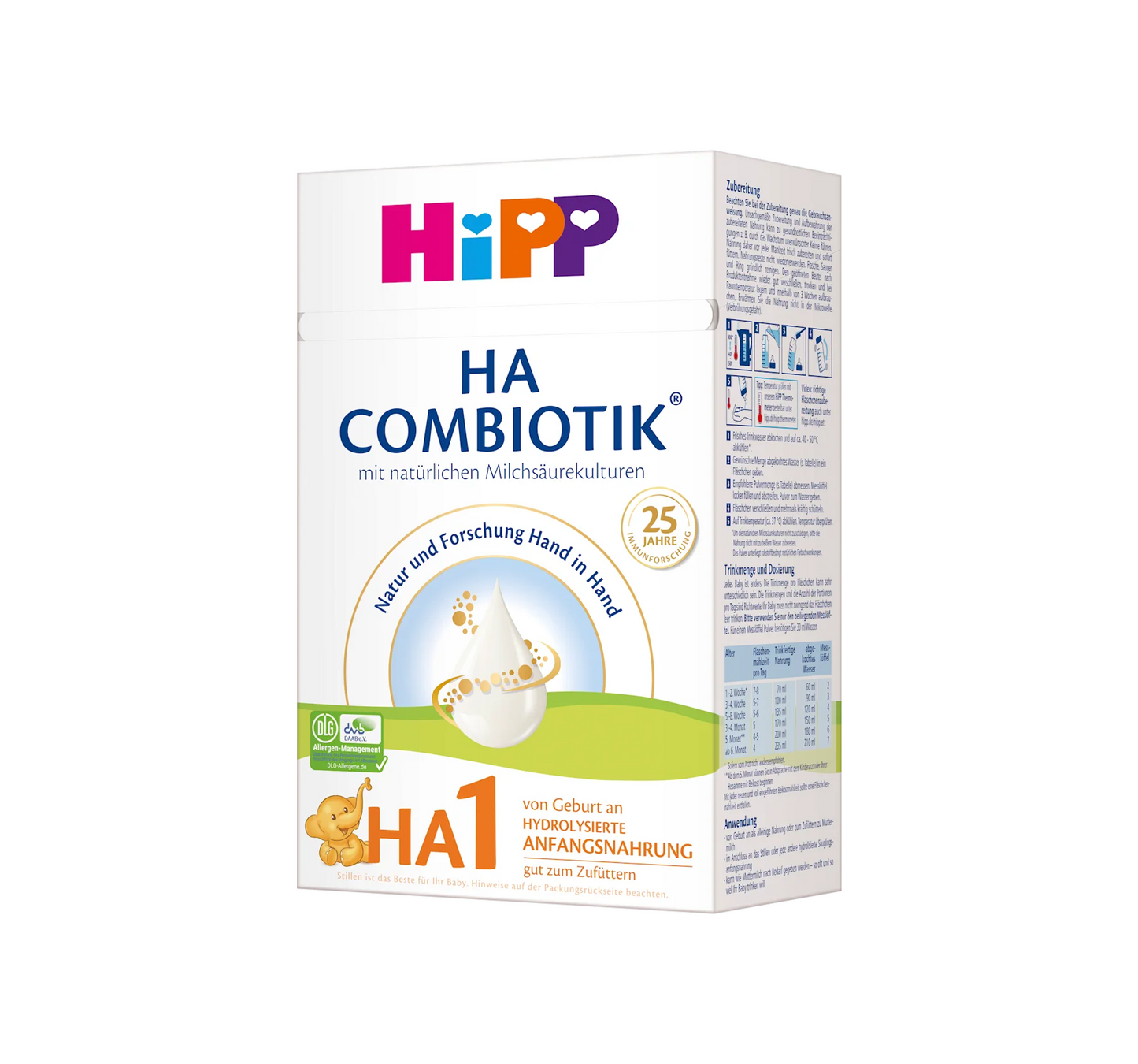 Initial milk HA1 Combiotik from birth, 600 g