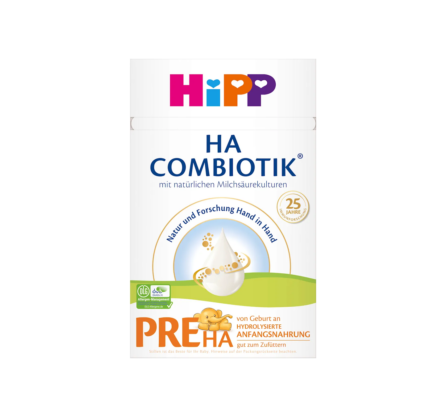 Initial milk Pre HA Combiotik from birth, 600 g