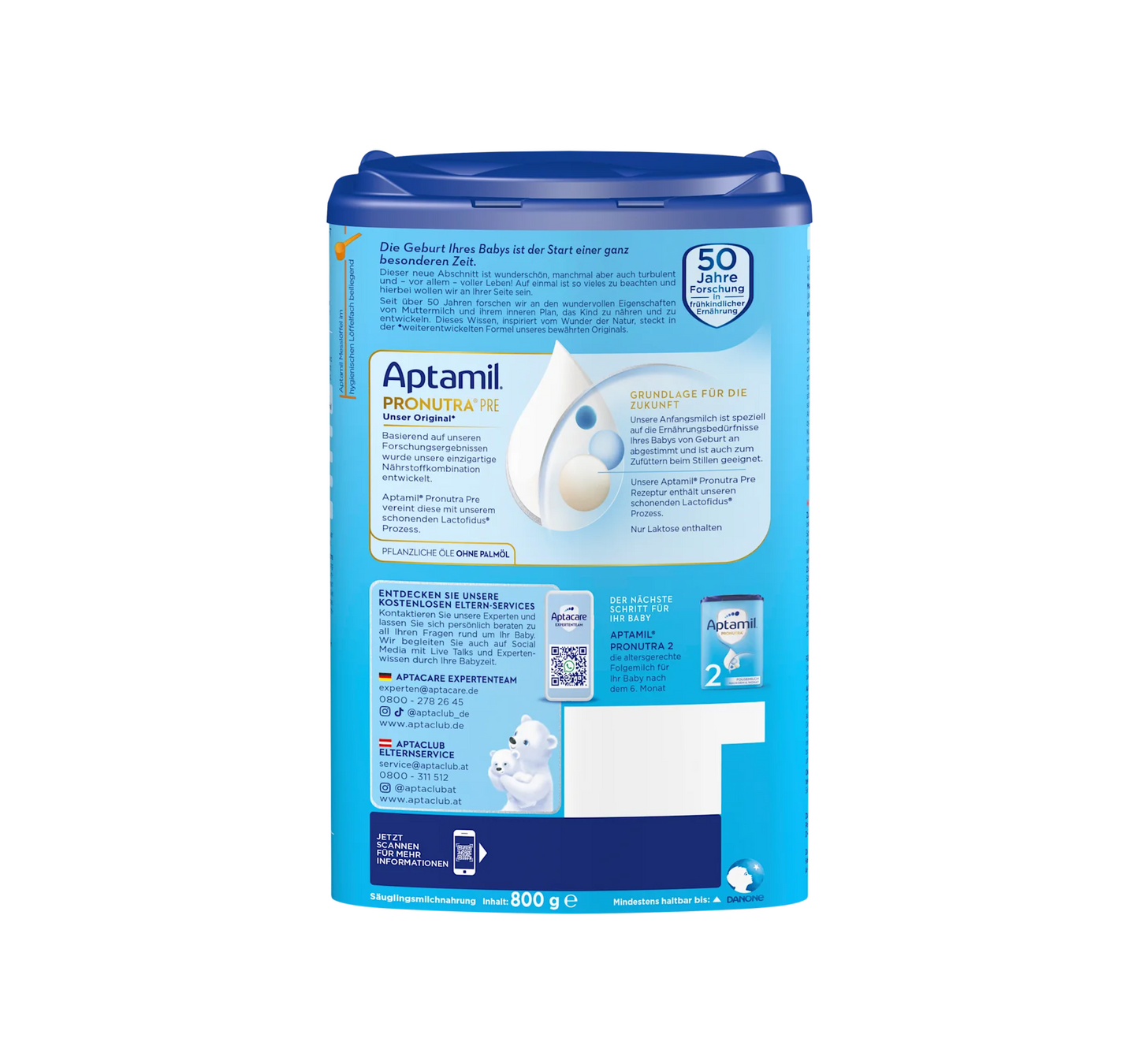 Initial milk Pre Pronutra from birth, 800 g