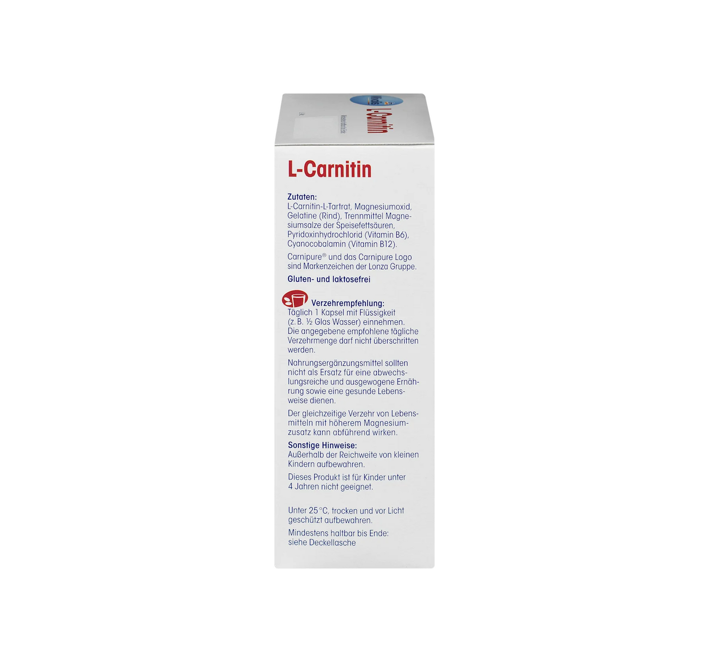 L-Carnitine capsules, 60 pieces, 59 g
