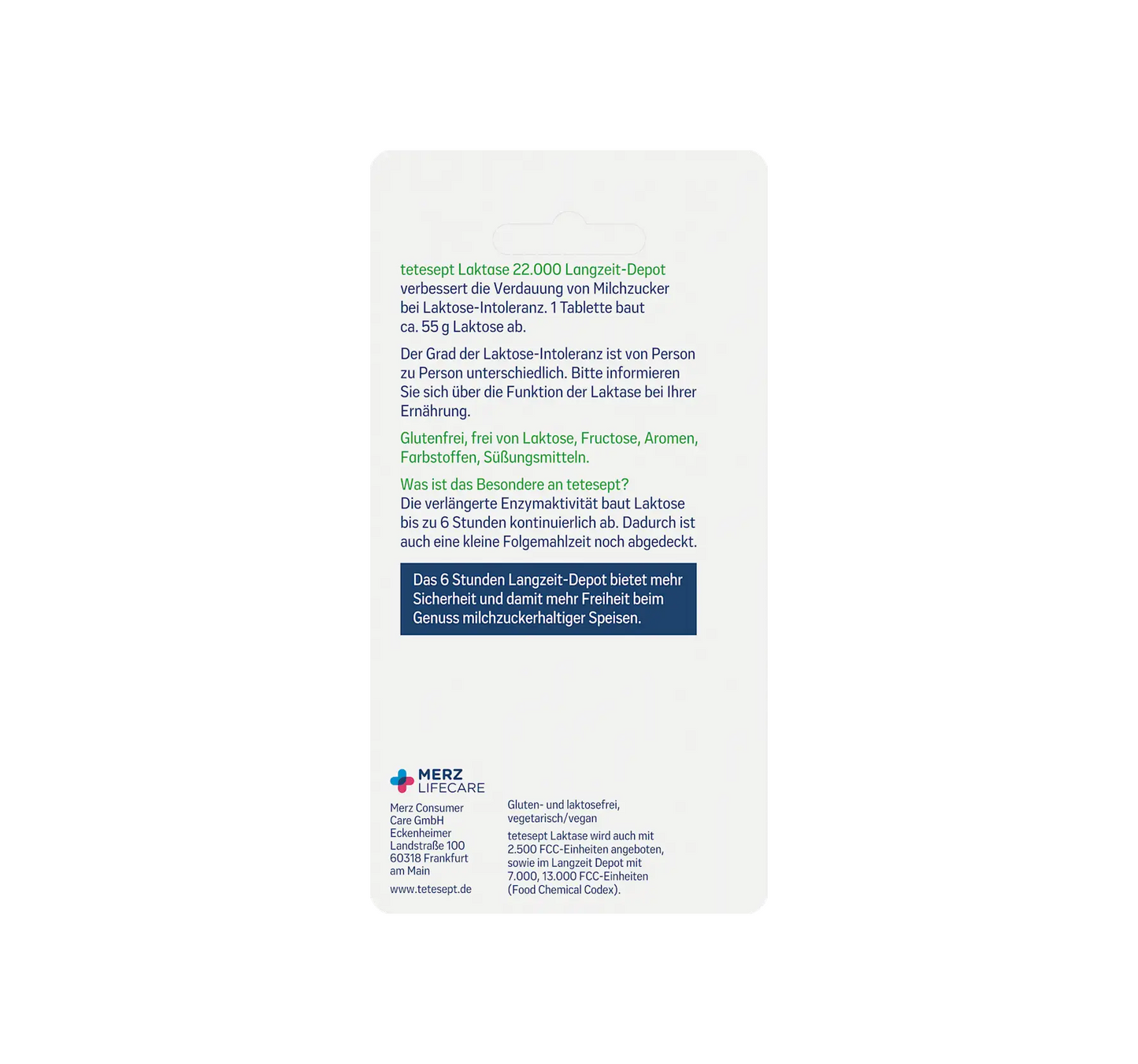 Lactase 22000 Mini Comprimidos 40 unidades, 13,6 g