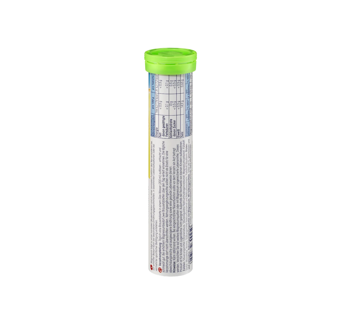 Tabletas efervescentes de magnesio 20 uds., 82 g